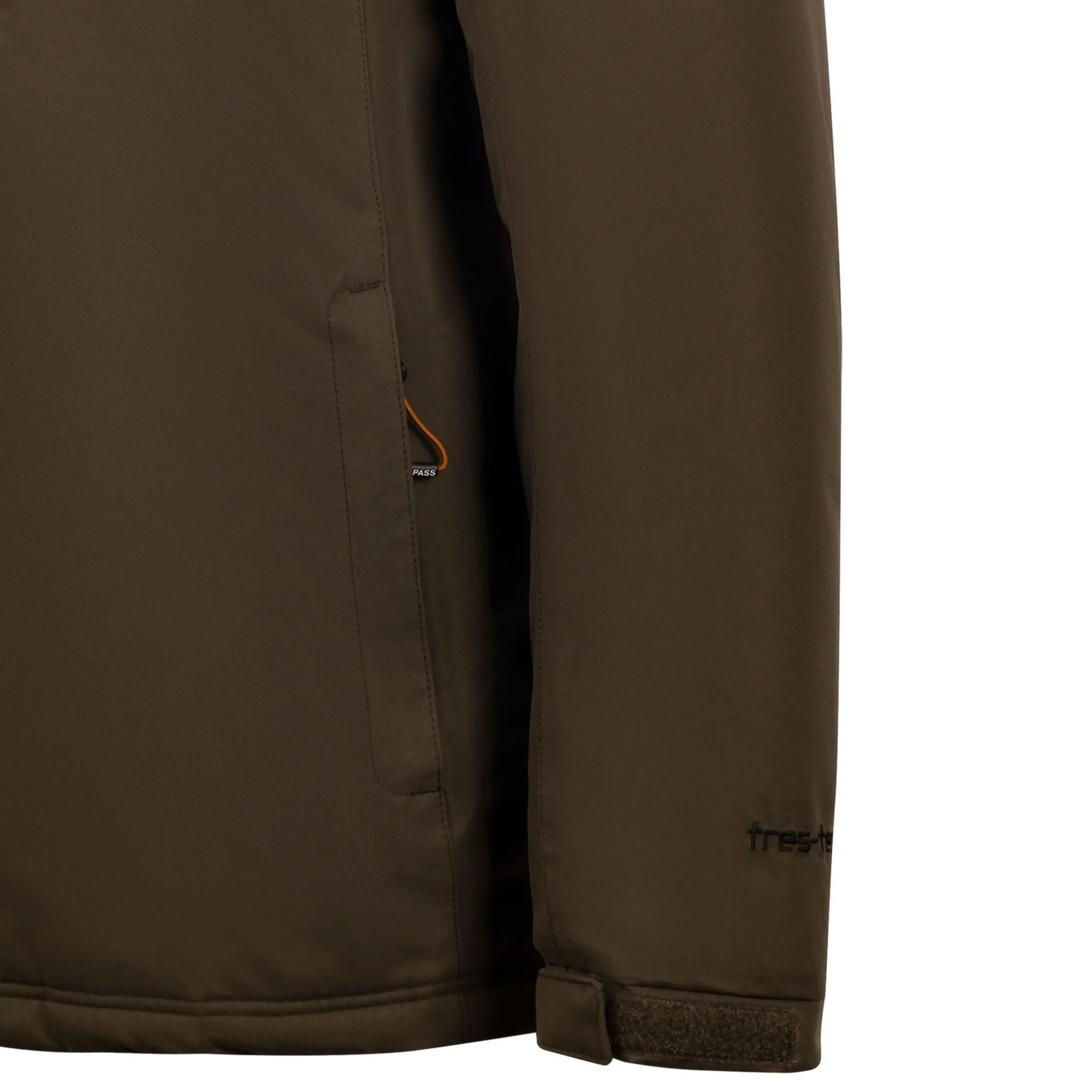 Trespass Mens Kirkbost Jacket Dark Vine - Image 3