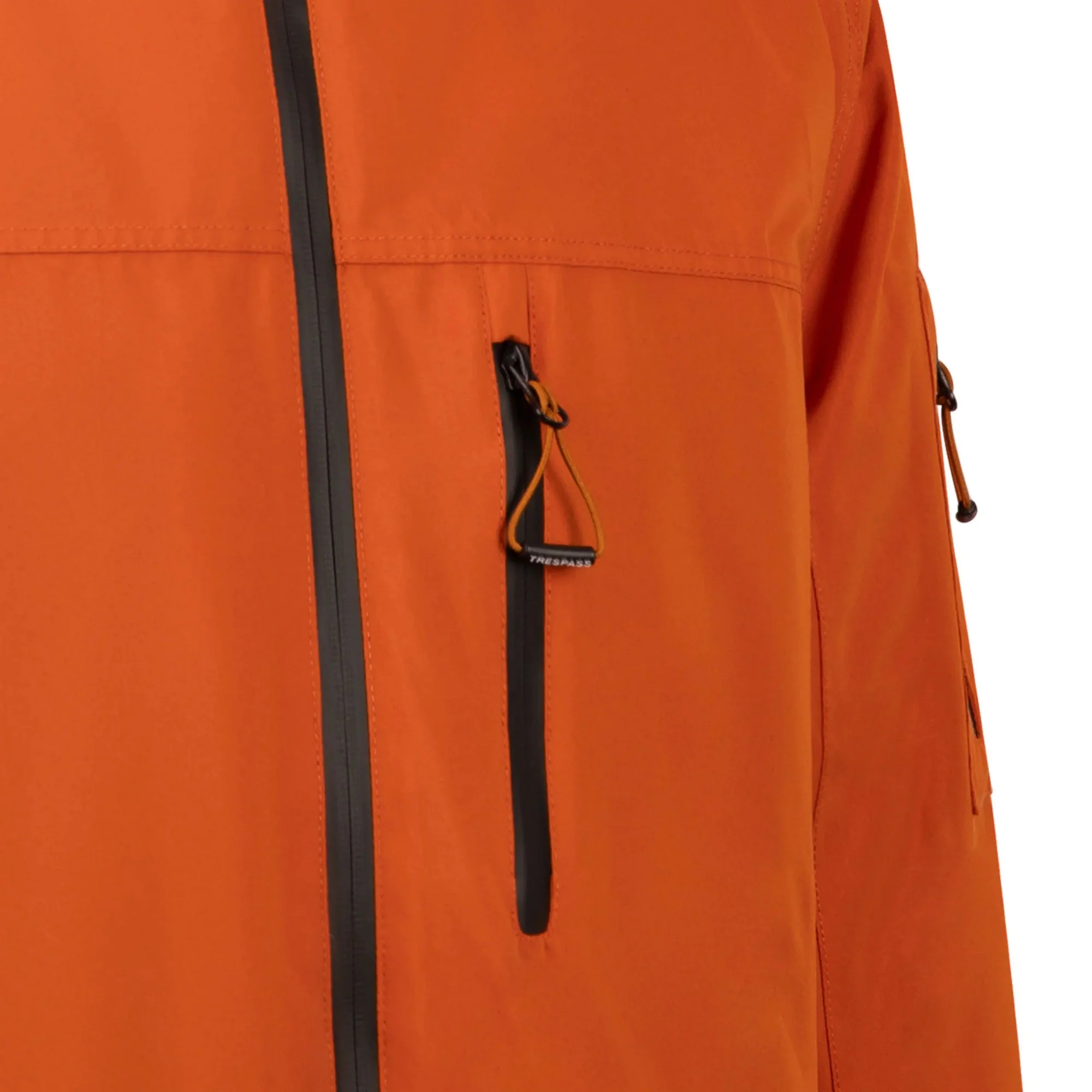 Trespass Mens Kirkbost Jacket Spice Orange - Image 4