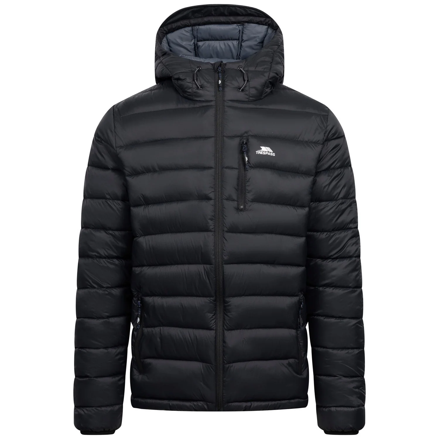 Trespass Mens Mikail Padded Jacket Black