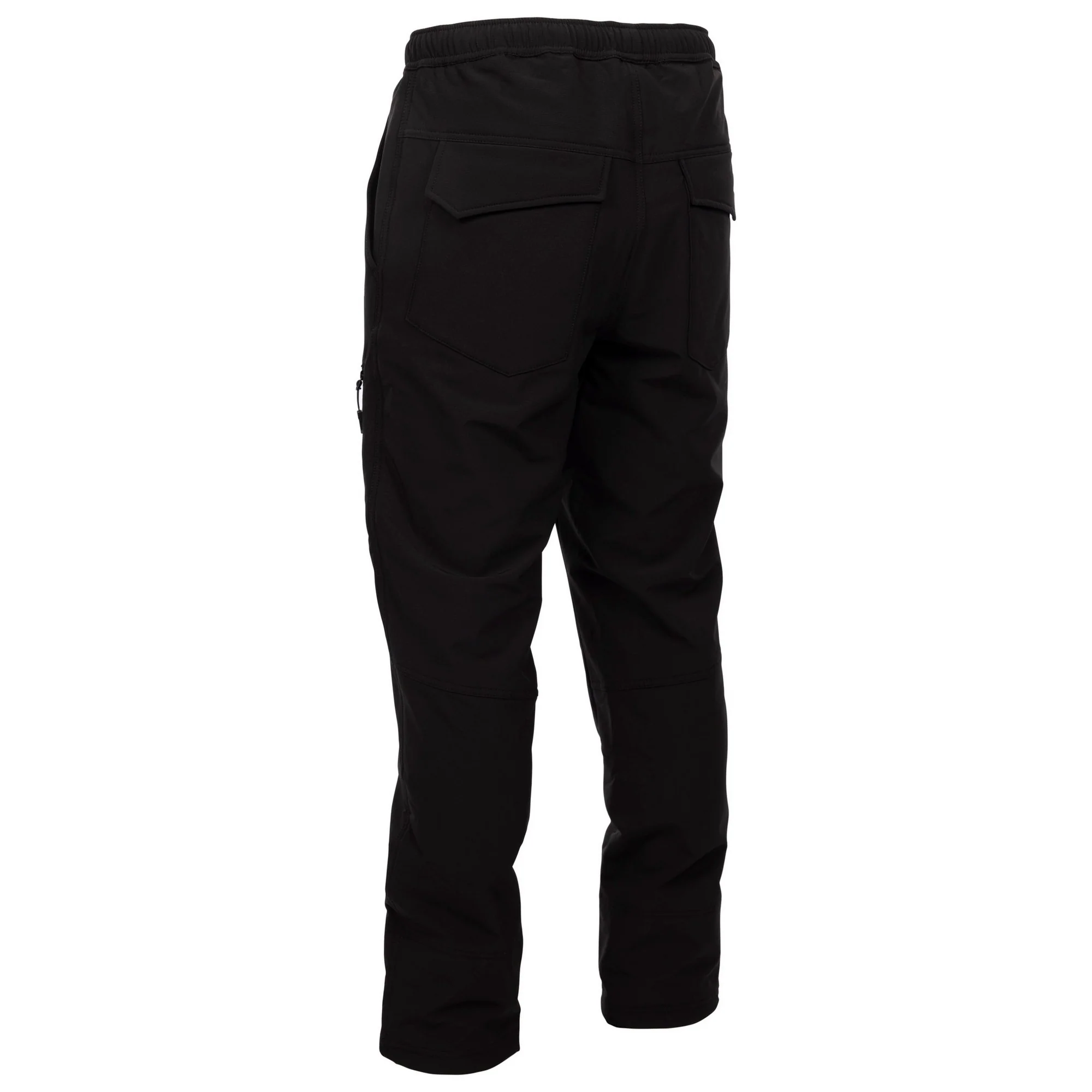Trespass Mens Ryder Trousers Black - Image 2
