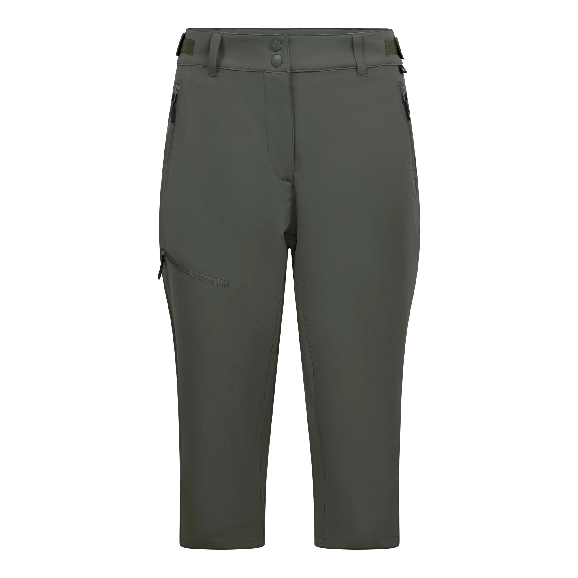 Trespass Womens Agneta DLX 3/4 Length Trousers Smoke green