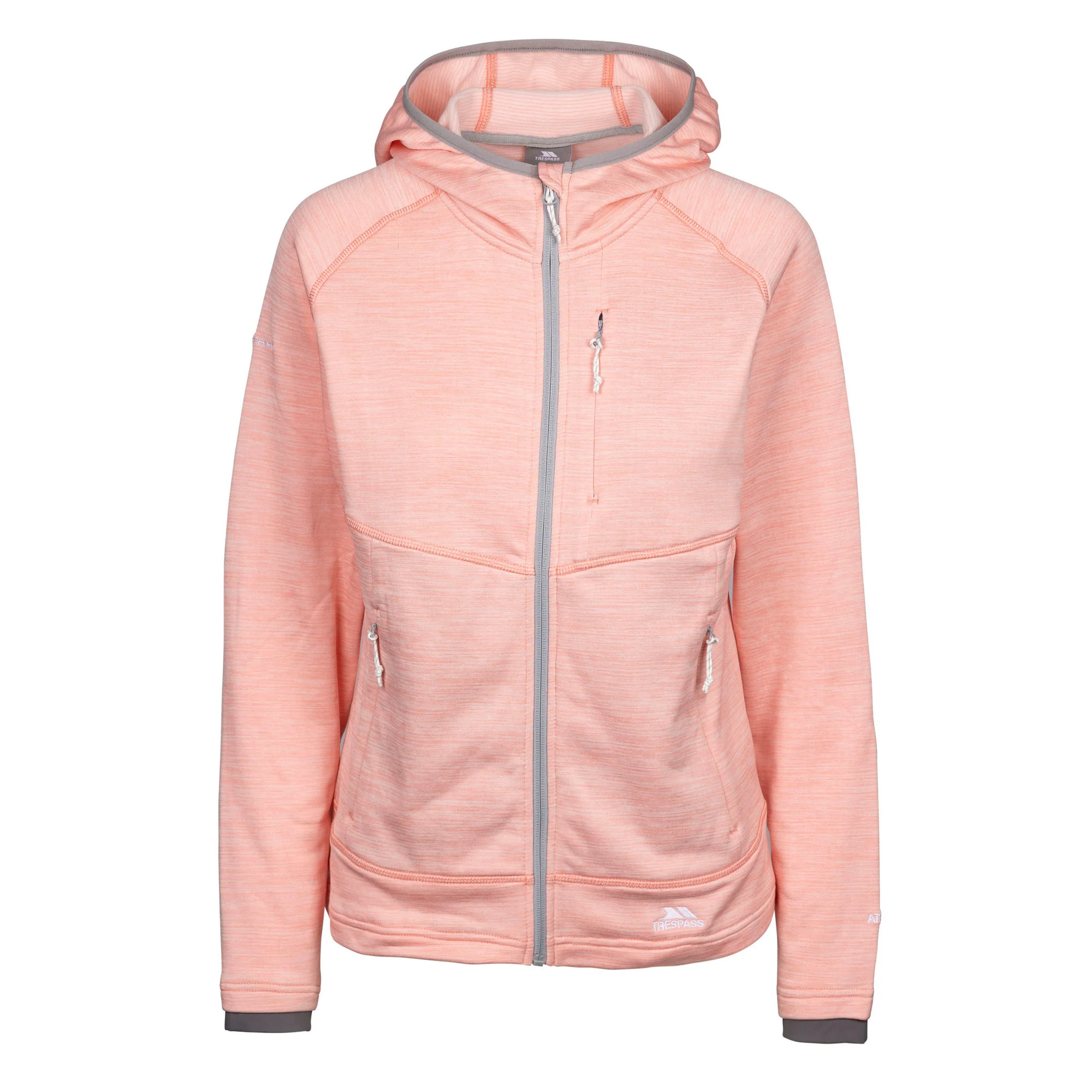 Trespass Womens AT200 Fleece Jacket Pink Shell