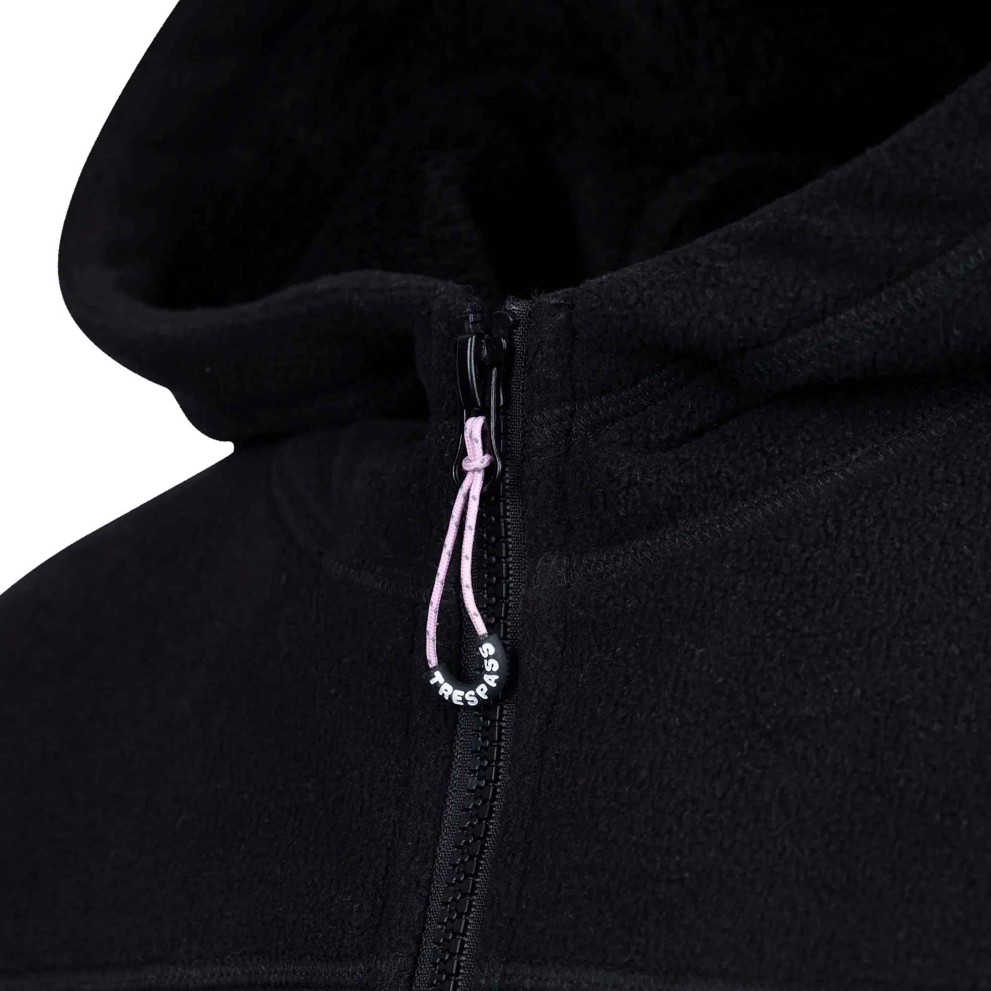 Trespass Womens Backstay Fleece Jacket Black - Image 4