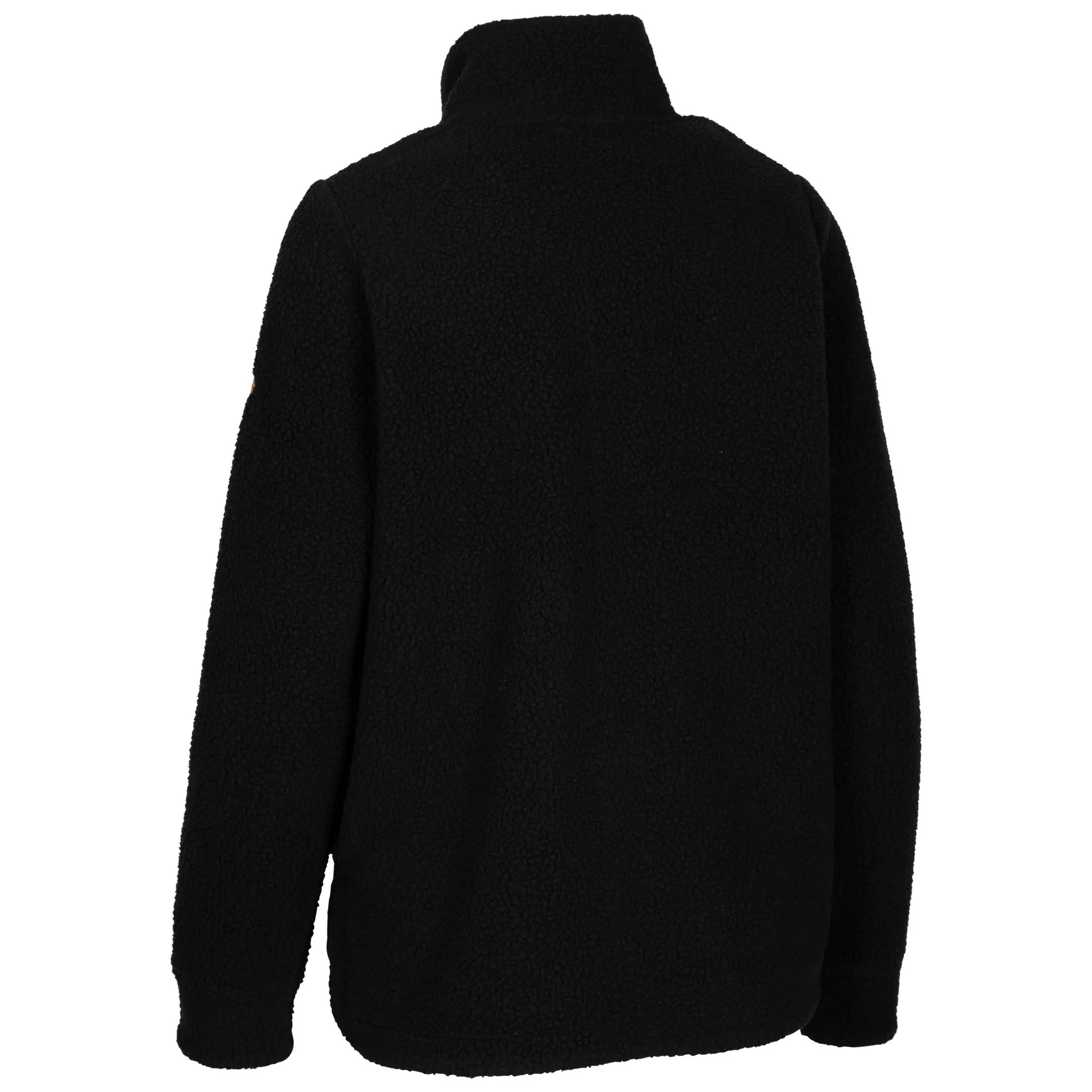 Trespass Womens Chatty At200 Fleece Jacket Black - Image 2