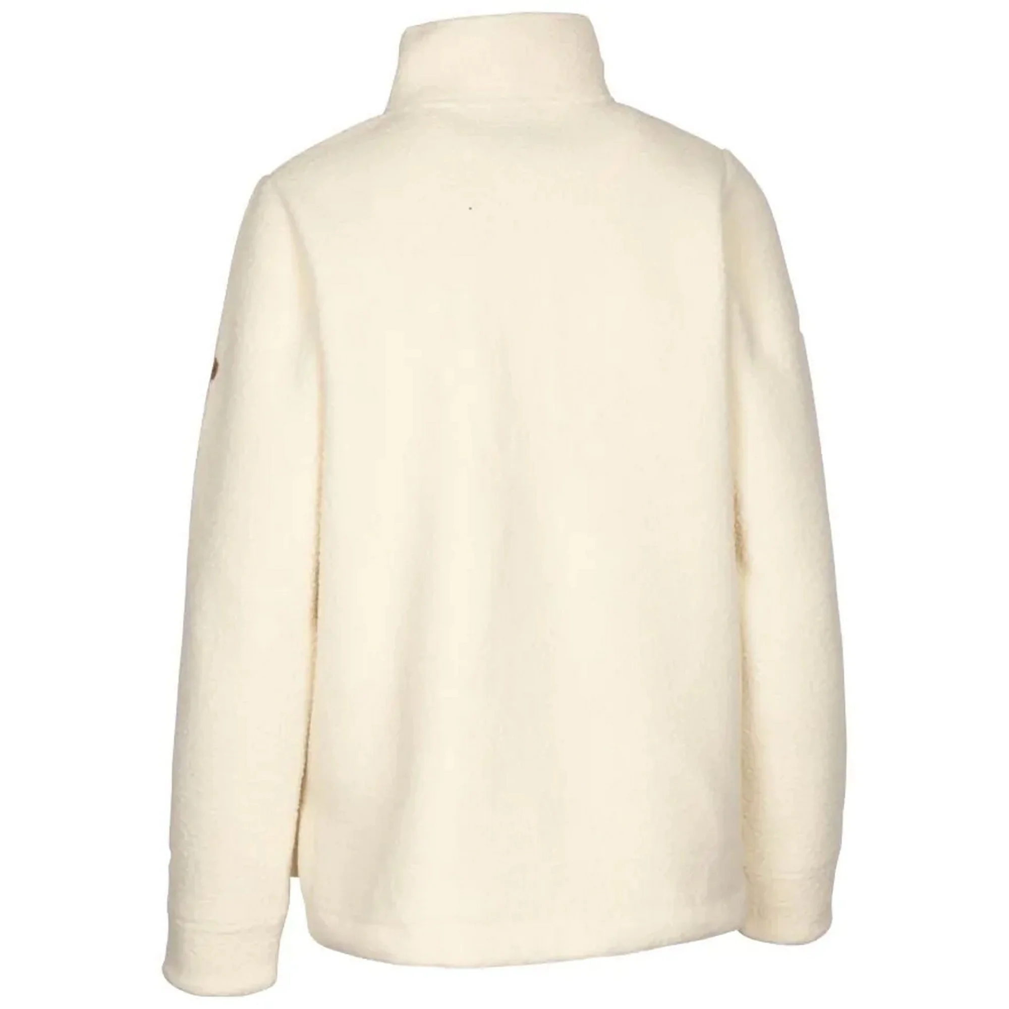 Trespass Womens Chatty At200 Fleece Jacket Cream - Image 2
