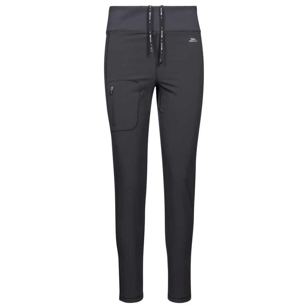 Trespass Womens Jovana Softshell Leggings Black