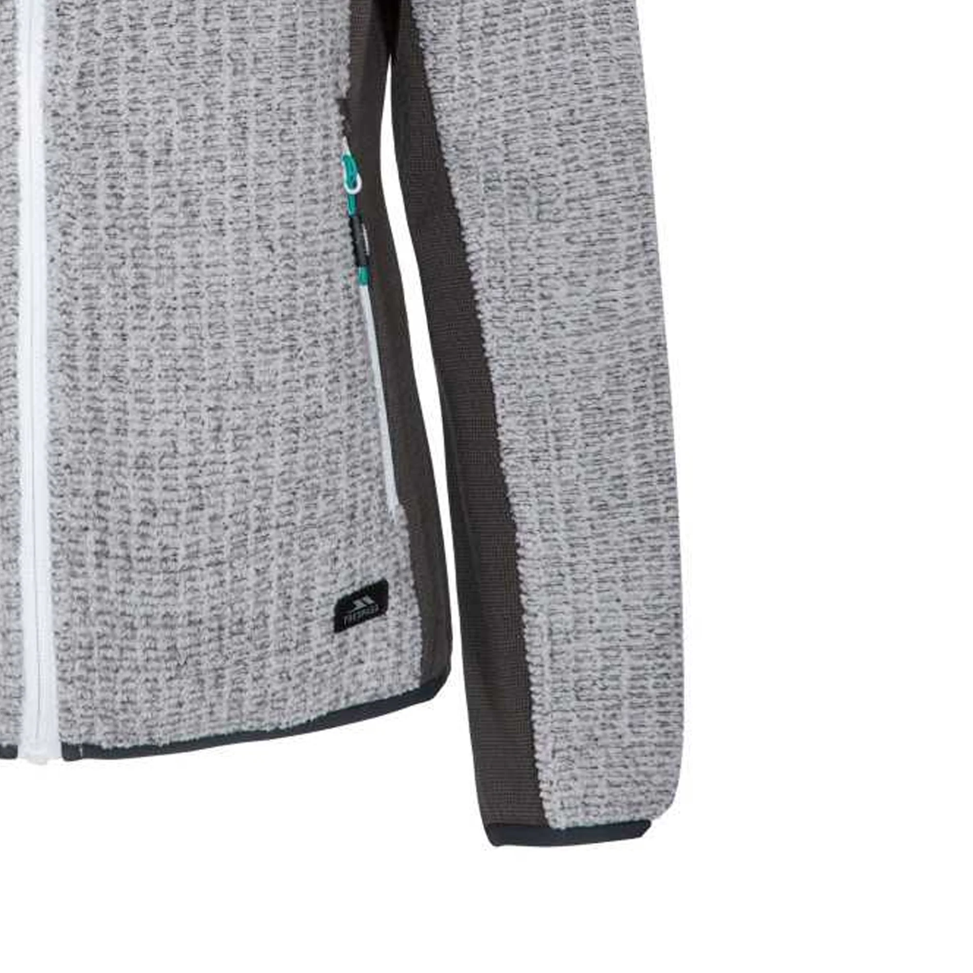 Trespass Womens Liggins Fleece Jacket Grey Marl - Image 3