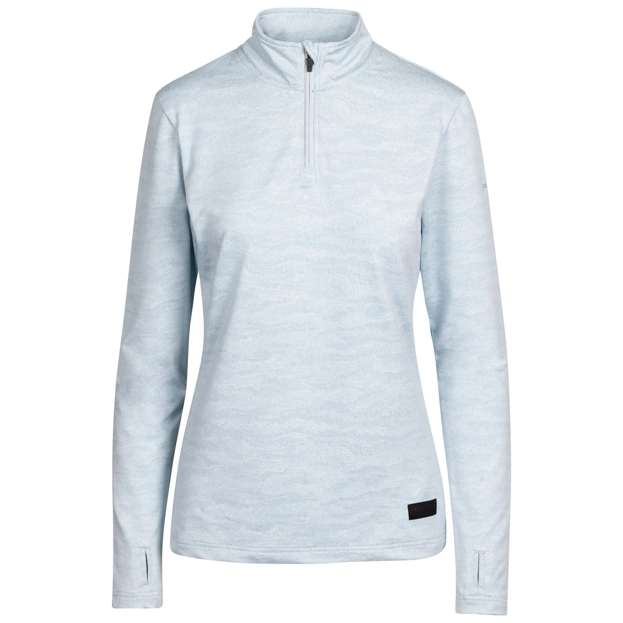 Trespass Womens Livia TP75 Long-Sleeved Active Top Seafoam