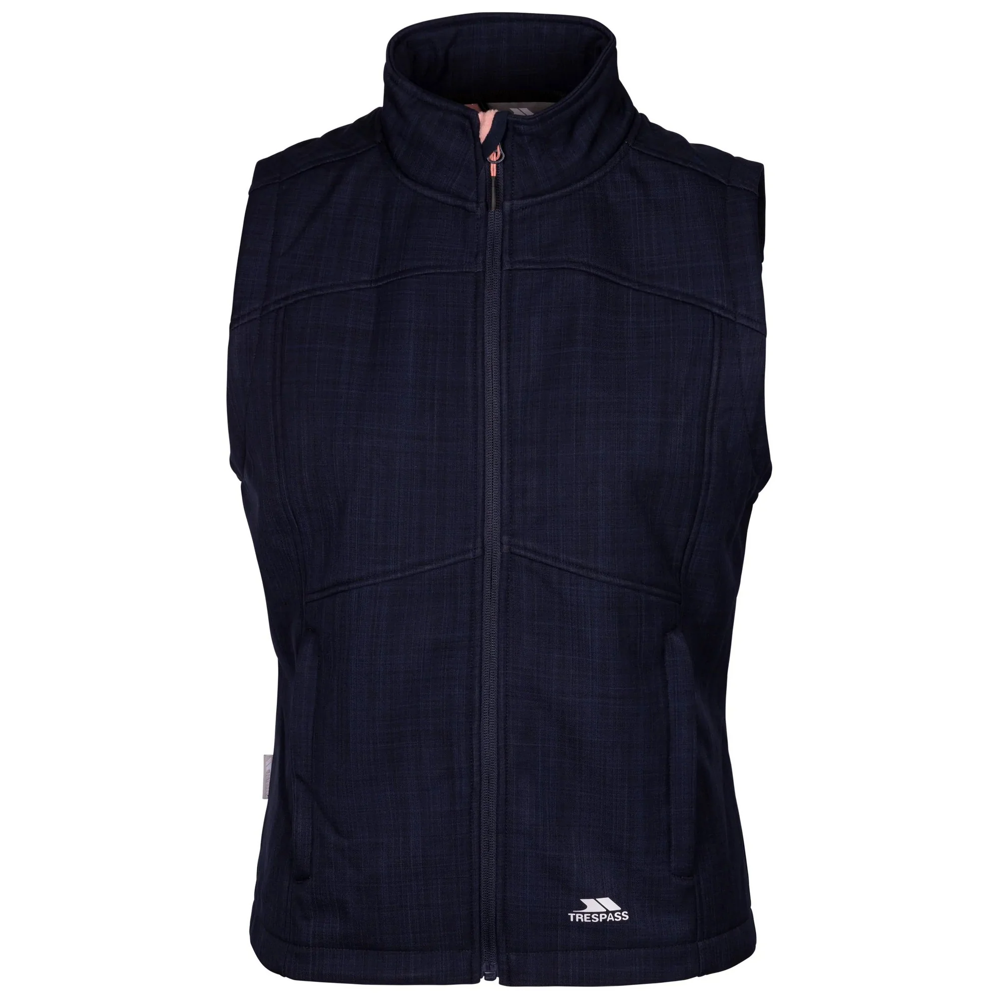 Trespass Womens Mereb TP50 Softshell Lightweight Gilet Navy Marl