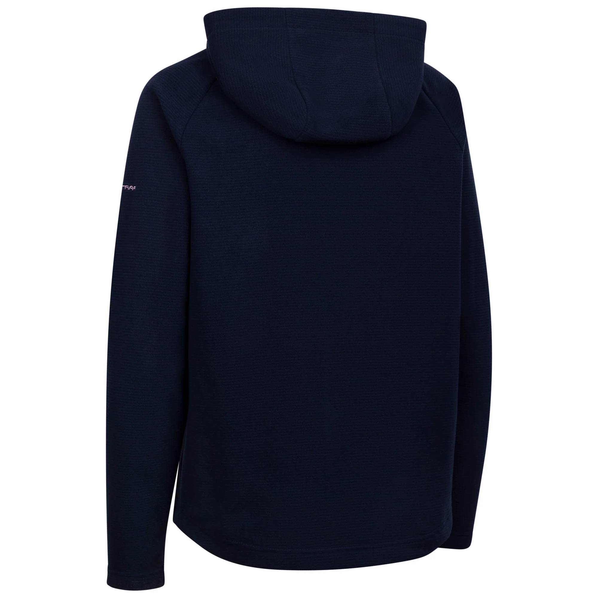 Trespass Womens Nolans AT100 Hooded Fleece Jacket Navy - Image 2