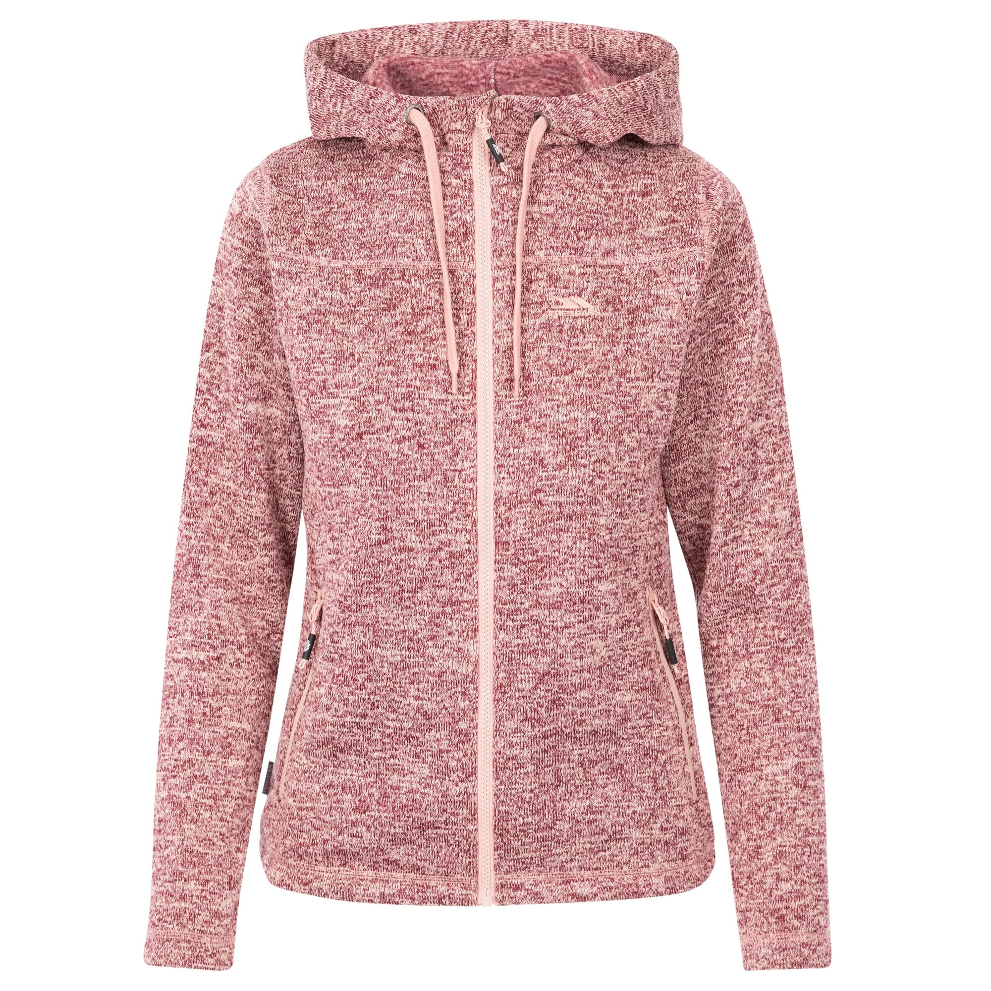 Trespass Womens Odelia Fleece Jacket Rose Tone