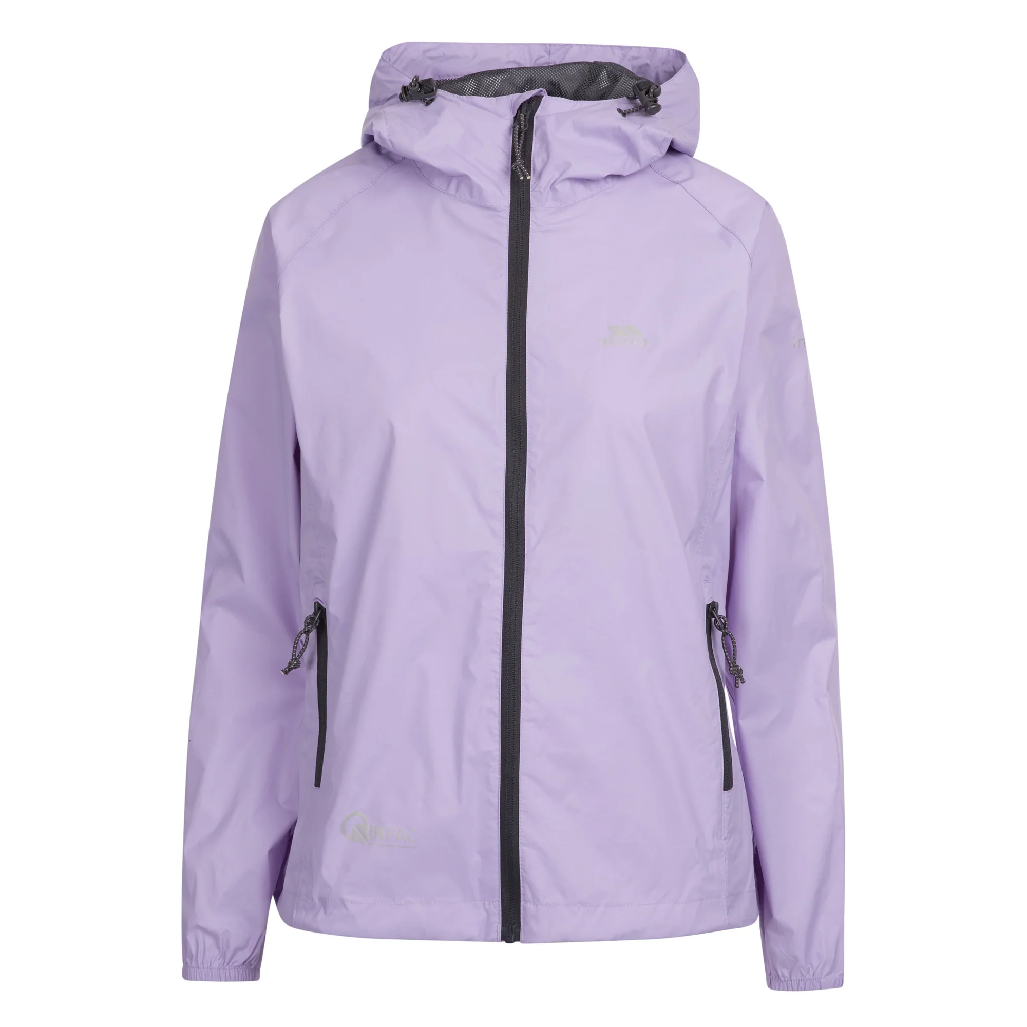 Trespass Womens Qikpac Packaway Waterproof Jacket Gelsomino