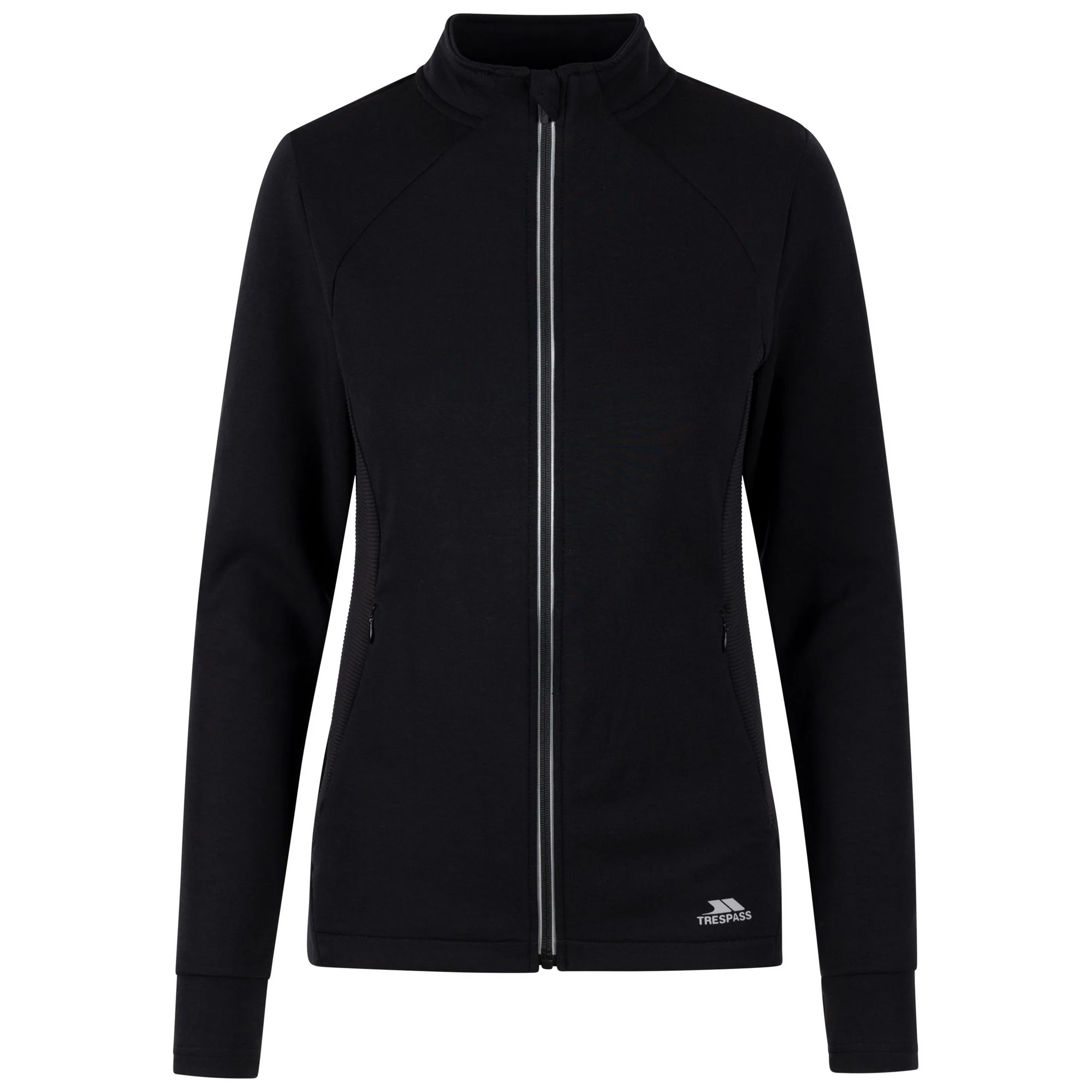 Trespass Womens Ridge Track Jacket Black