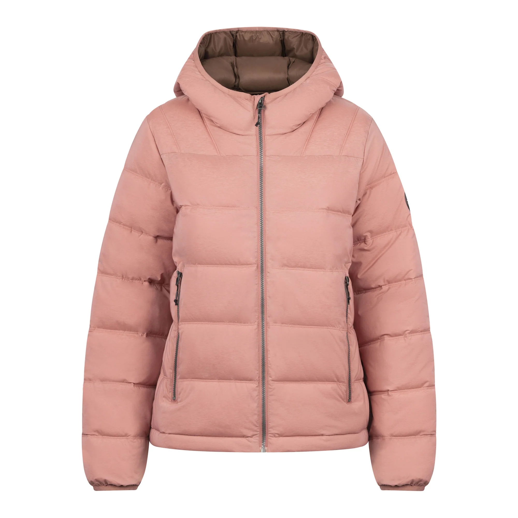 Trespass Womens Rollins Hooded Jacket Clay