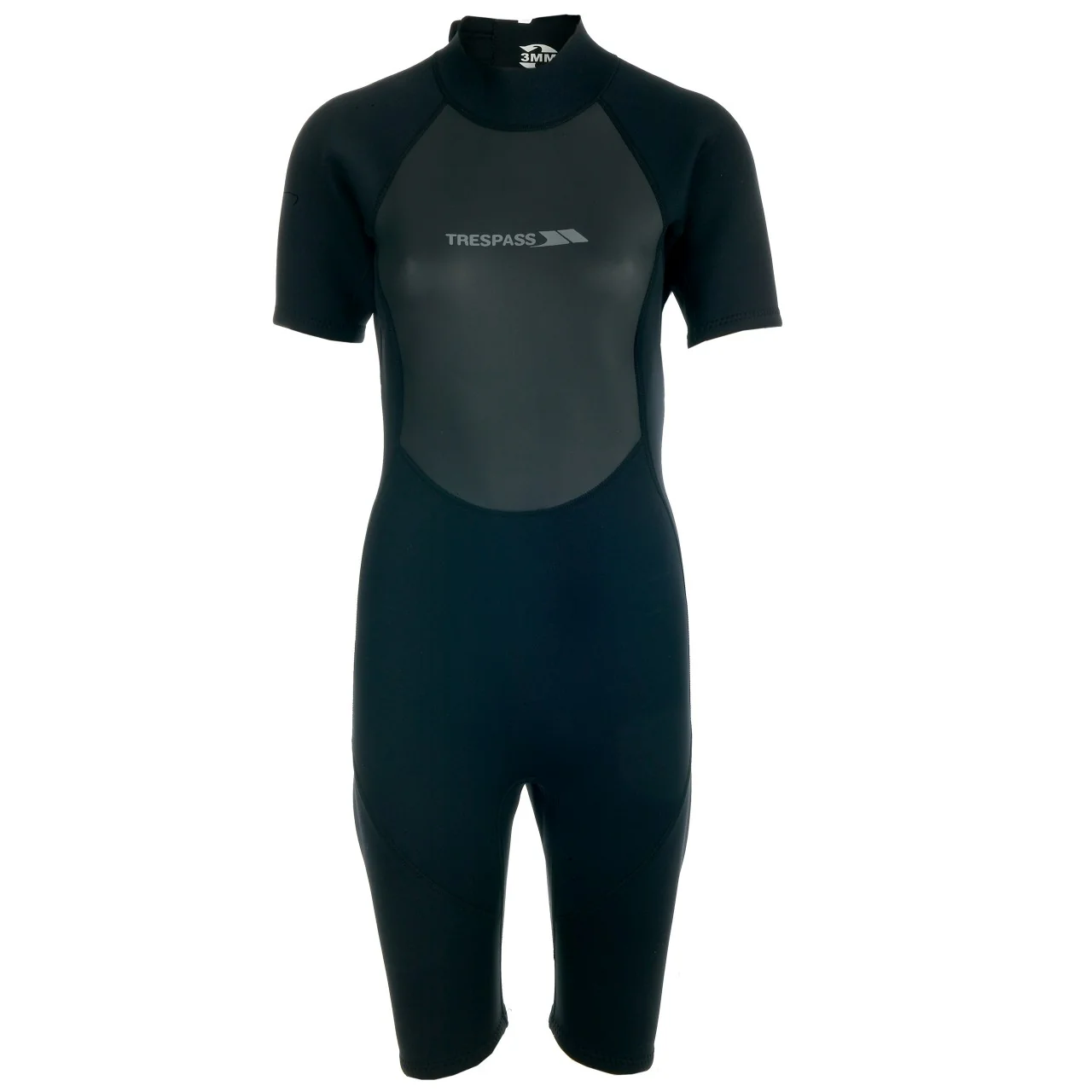 Trespass Womens Scubadive Short Wetsuit Black