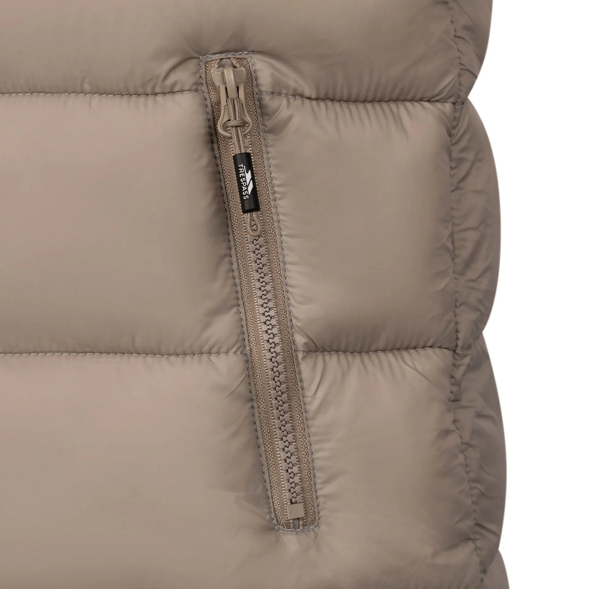 Trespass Womens Simone Padded Casual Gilet Sand - Image 3