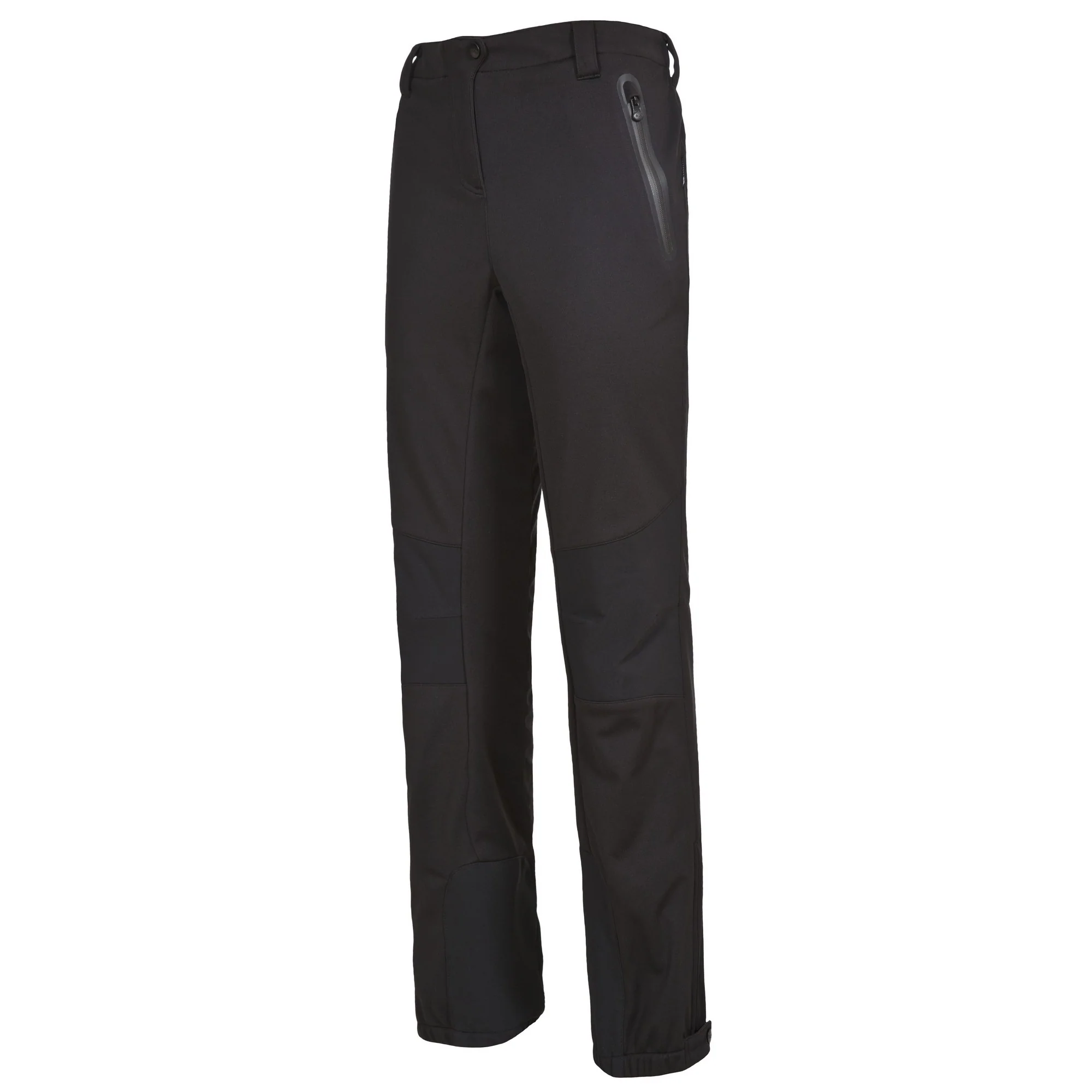 Trespass Womens Sola Softshell Outdoor Trousers Black - Image 3