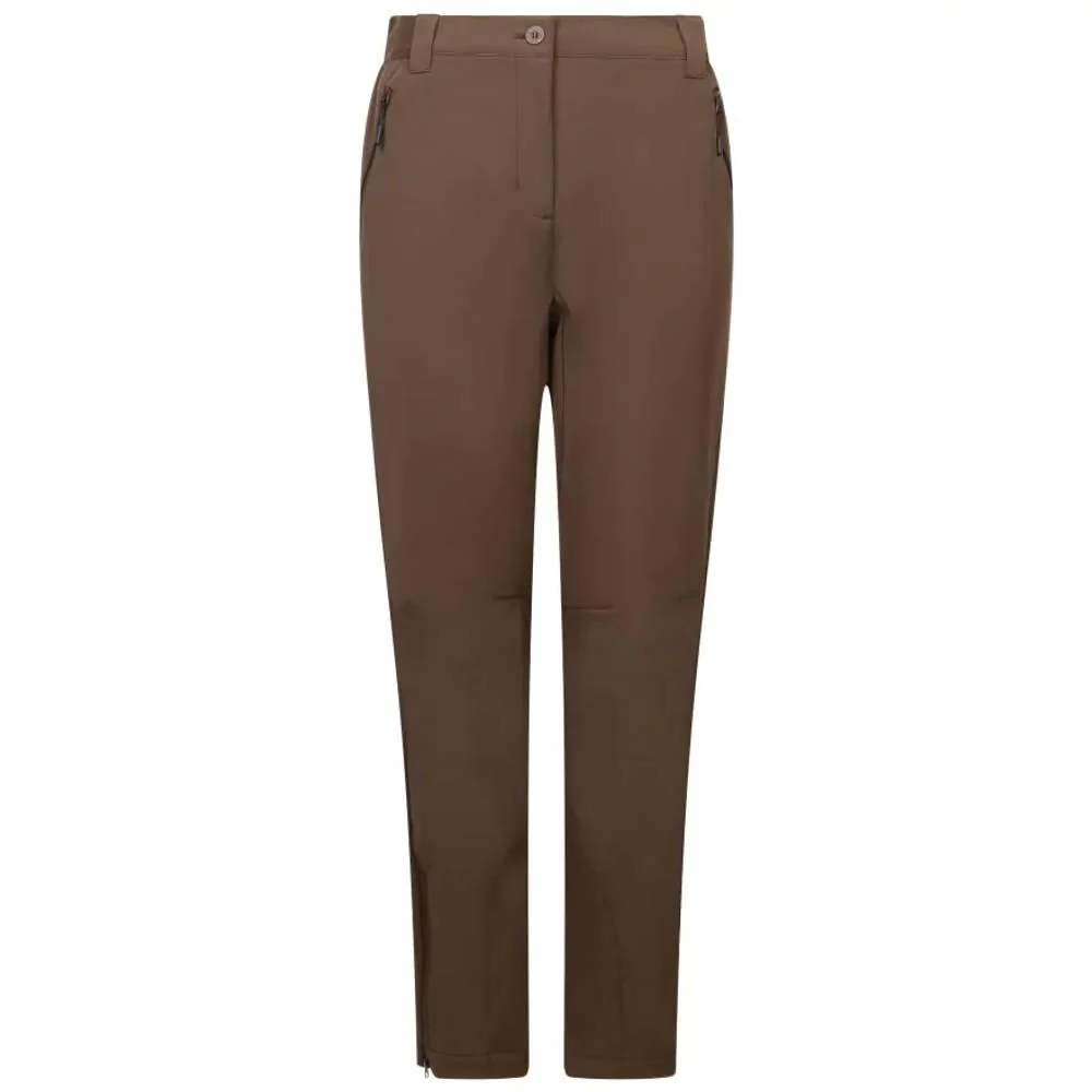 Trespass Womens Tawny DLX Softshell Trousers Peat