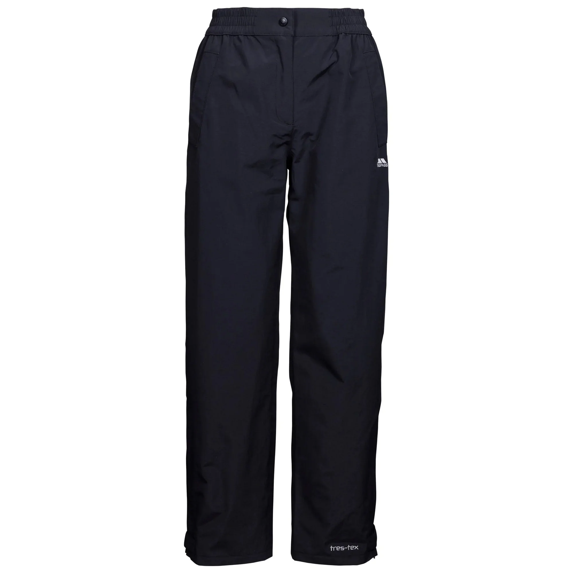 Trespass Womens Tilbury TP75 Waterproof Trousers Black