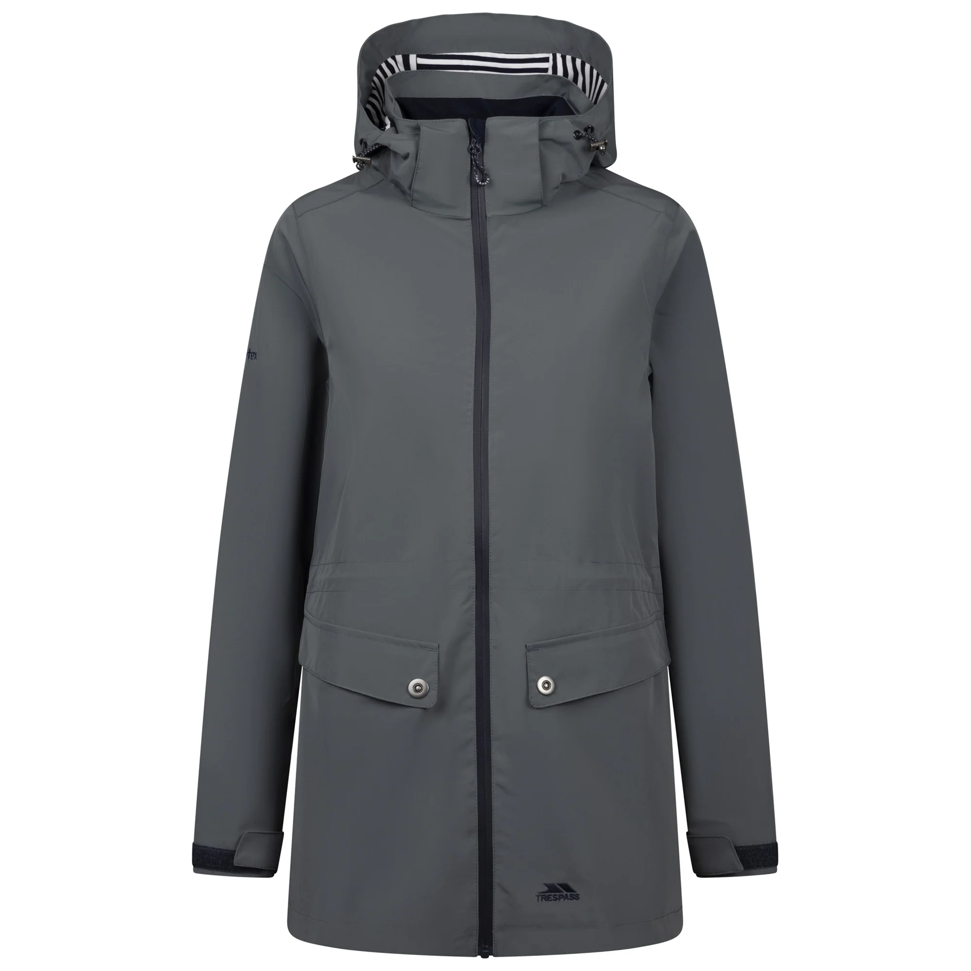 Trespass Womens Tiverton Waterproof Jacket Teal Mist