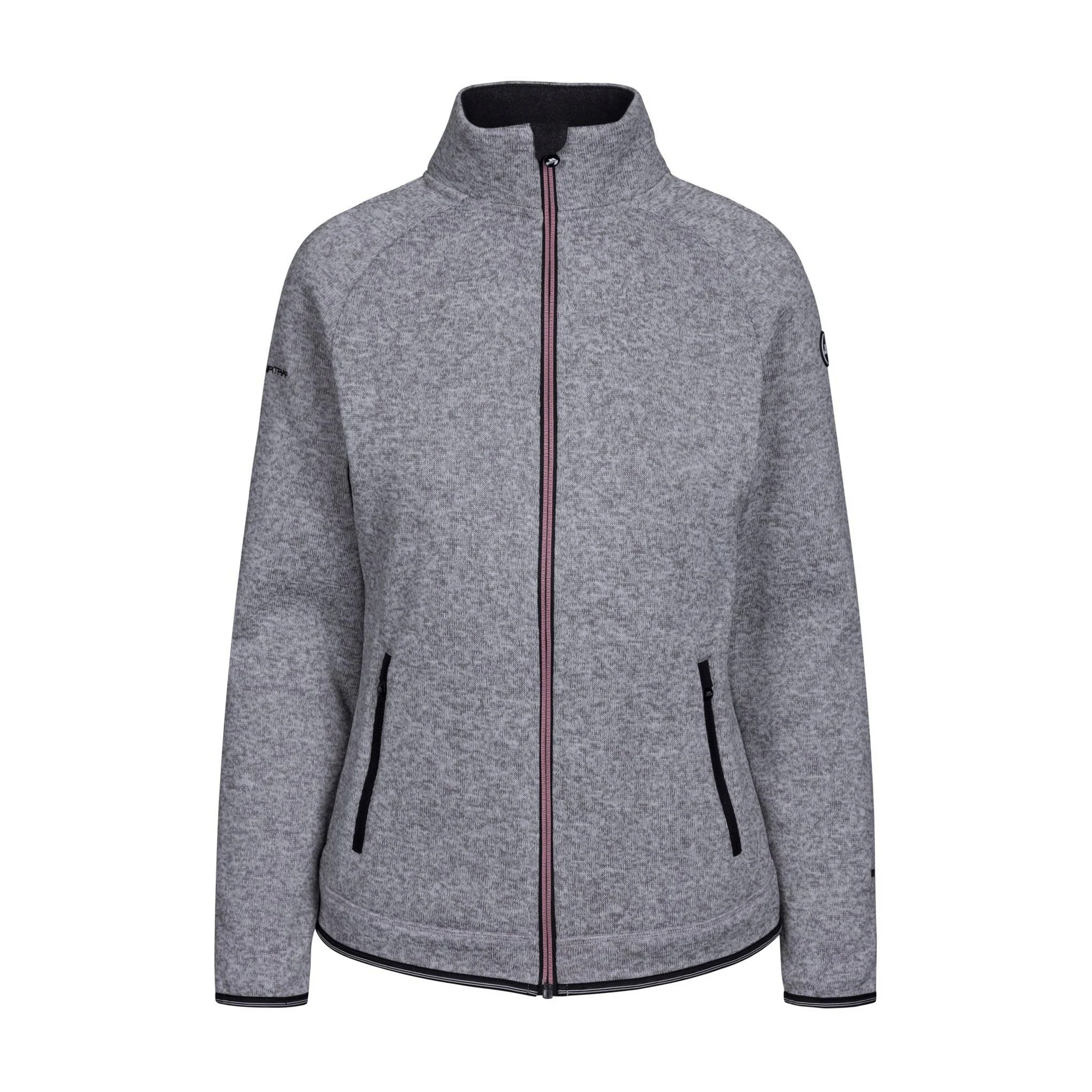 Trespass Womens Toddy AT200 Fleece Jacket Grey Marl
