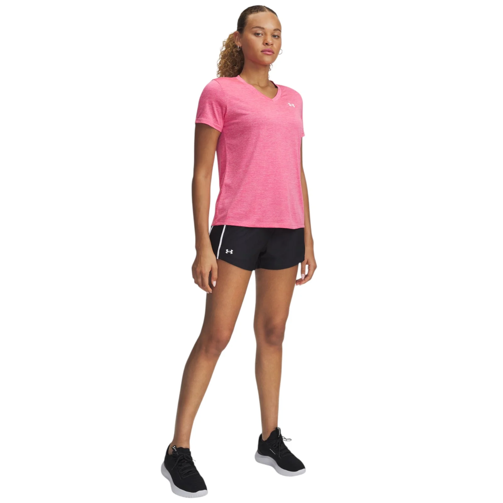 Under Armour Tech™ Play Up Womens 3" Low-Rise Shorts - Image 3
