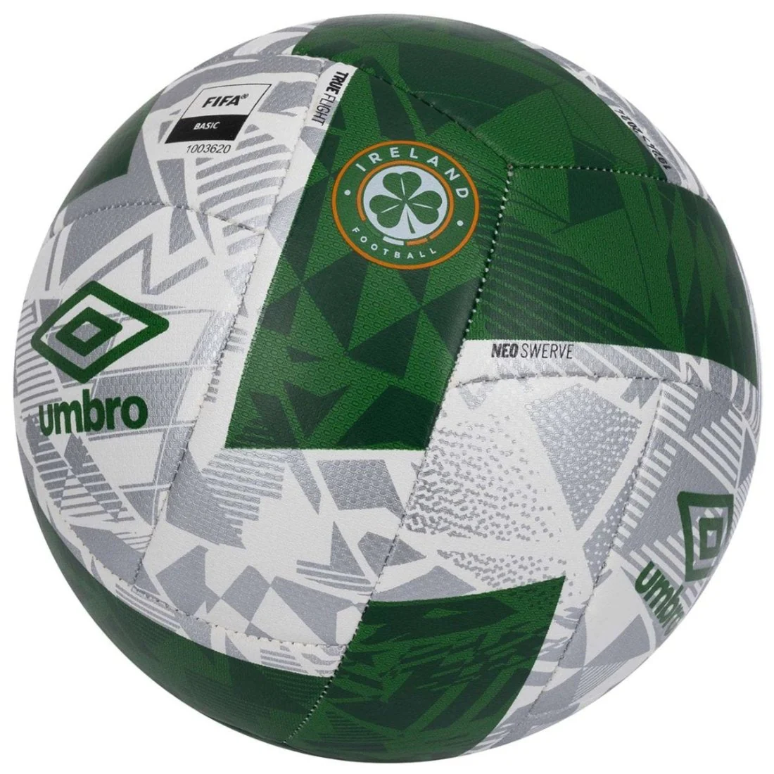 Umbro FAI Football Ireland 2024 Neo Swerve Football - Size 5 - Image 2