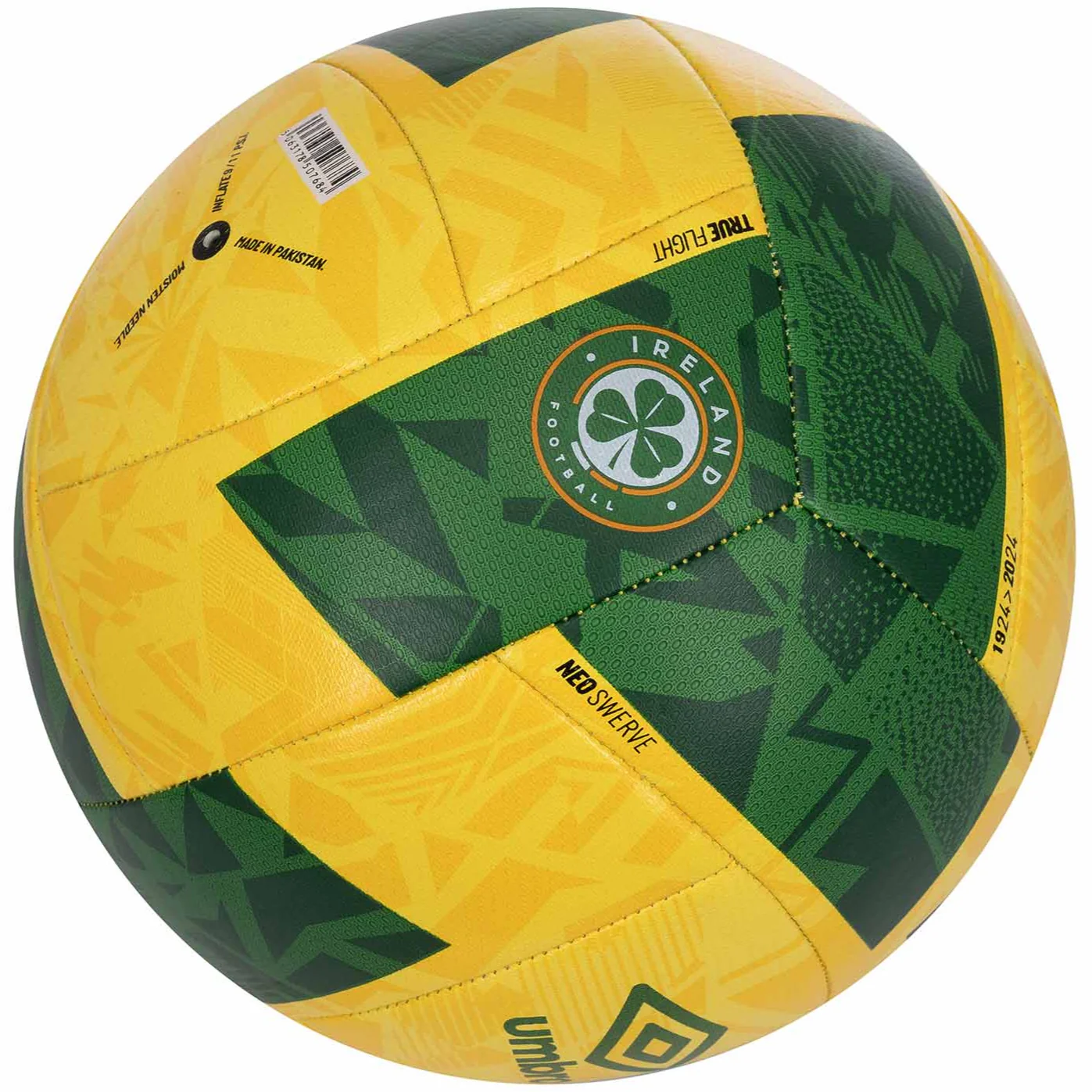 Umbro FAI Ireland 2024/25 Neo Swerve Football - Size 5 - Image 2