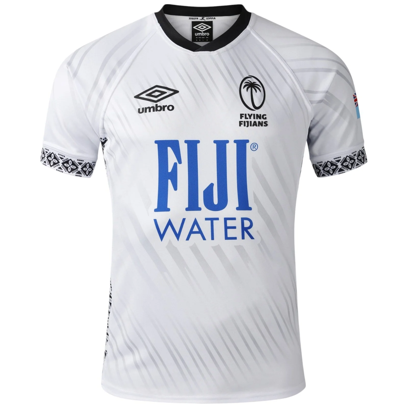 Umbro Fiji 15s Rugby 2025/26 Mens Short Sleeved Home Replica Jersey