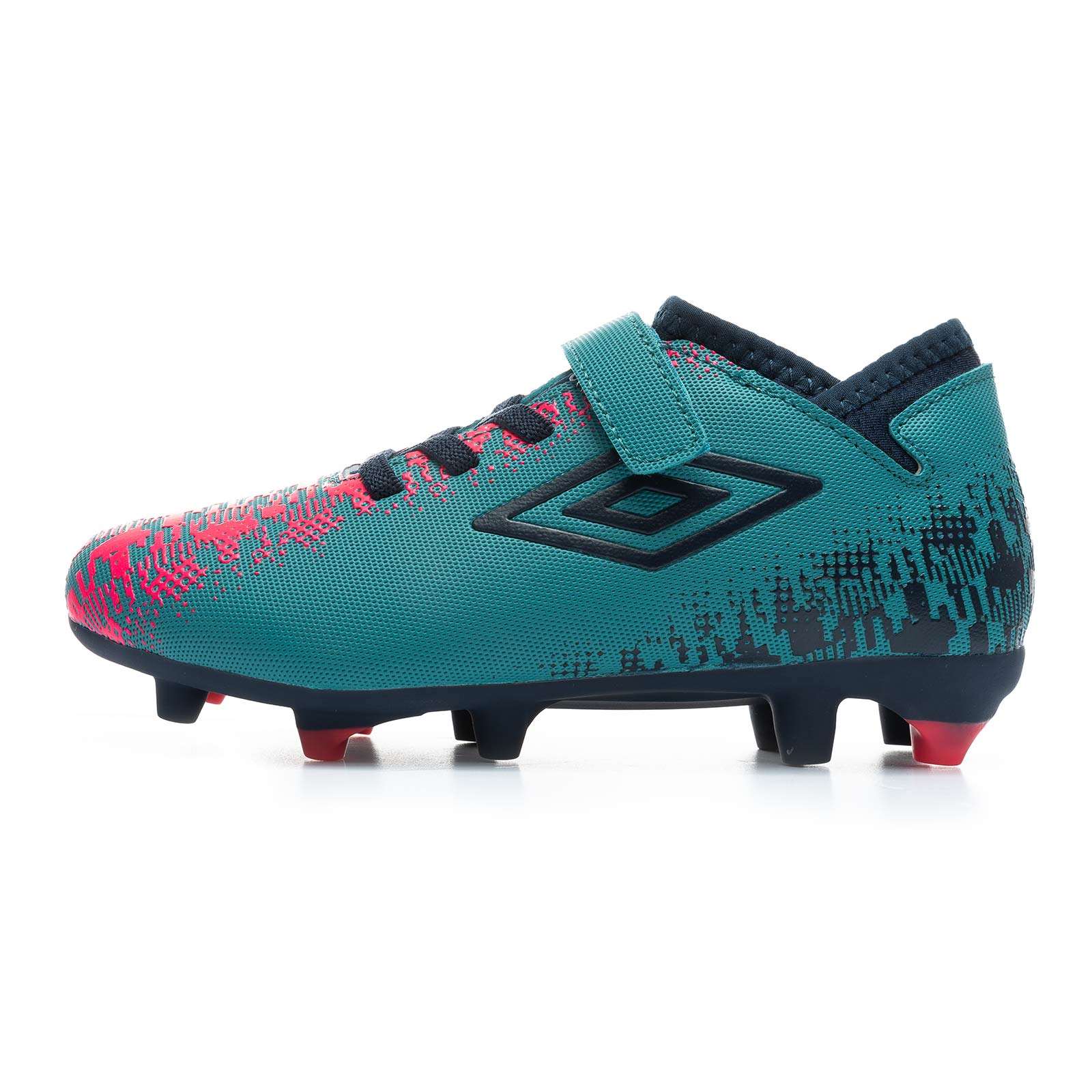 Umbro Formation II Velcro Kids Firm Ground Football Boots - Image 2