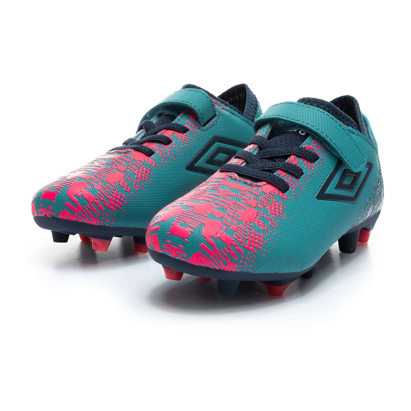 Umbro Formation II Velcro Kids Firm Ground Football Boots - Image 3