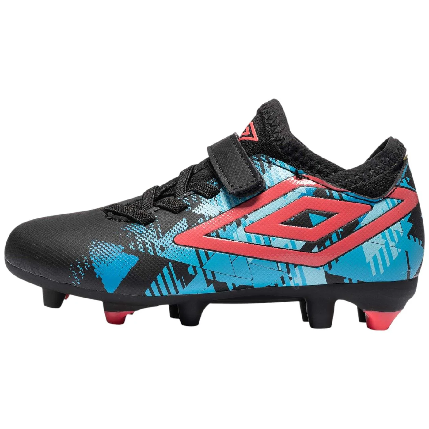Umbro Formation III Junior Firm Ground Velcro Football Boots - Image 2