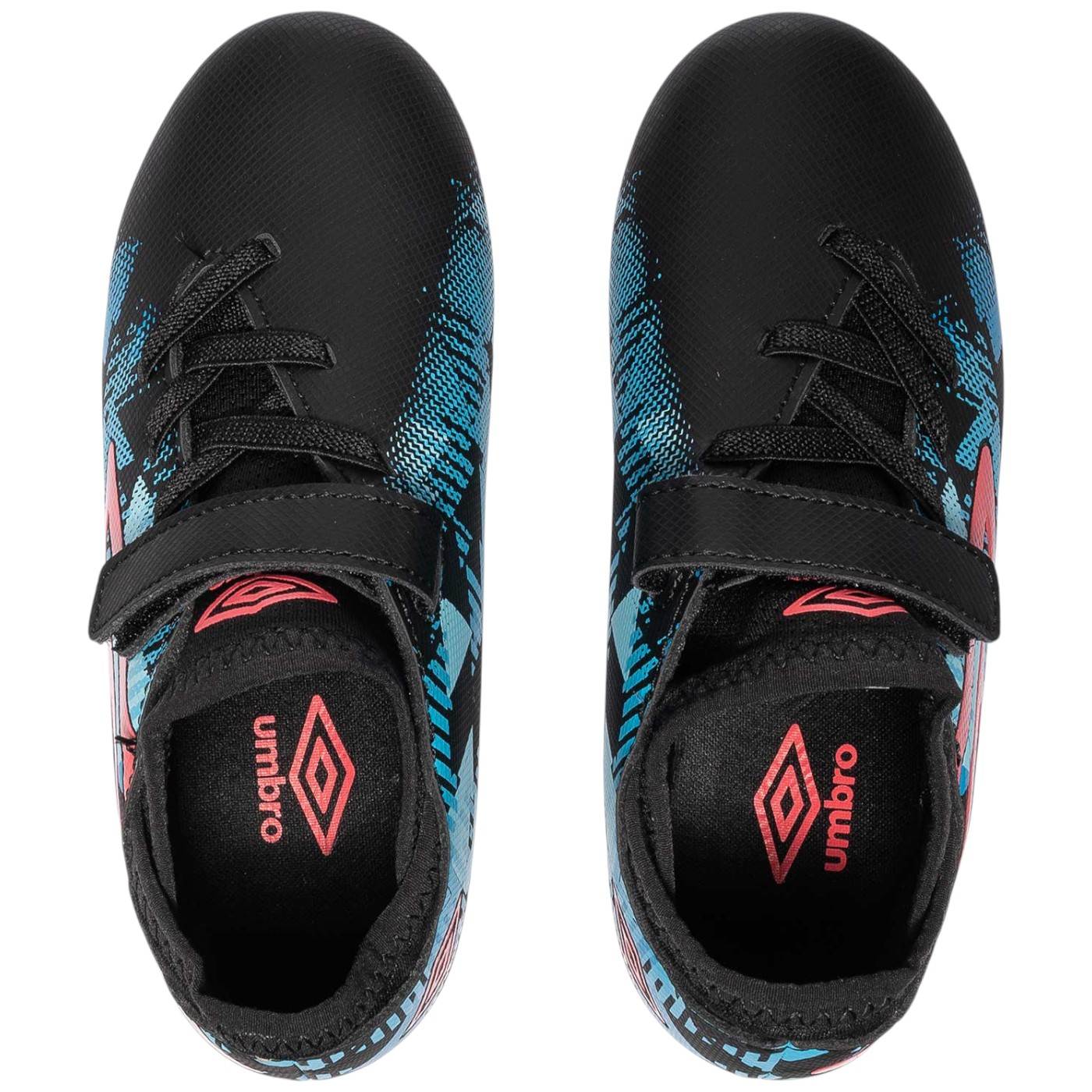Umbro Formation III Junior Firm Ground Velcro Football Boots - Image 3