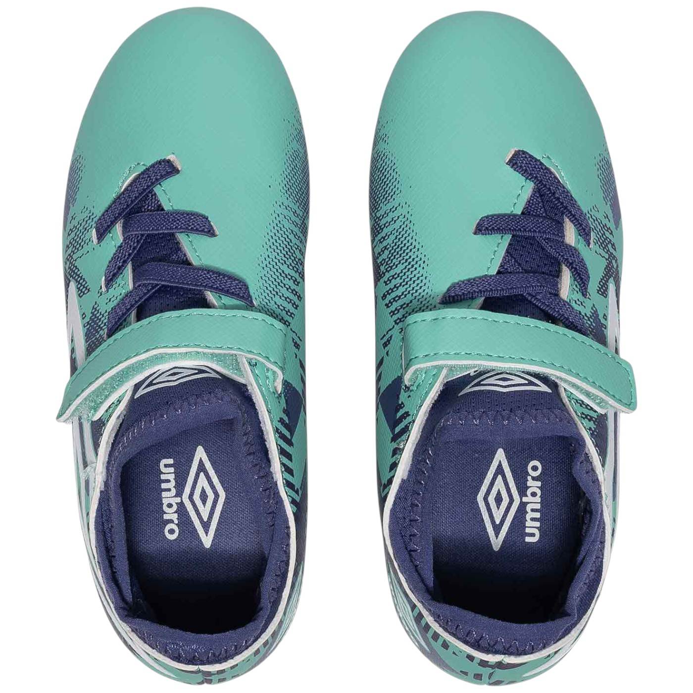 Umbro Formation III Junior Firm Ground Velcro Football Boots - Image 3