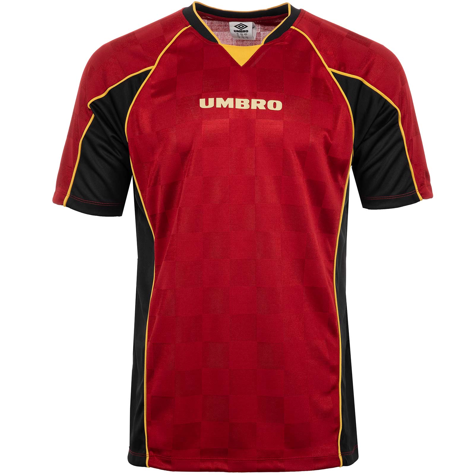 Umbro Panelled Short Sleeved Mens Football Training Jersey