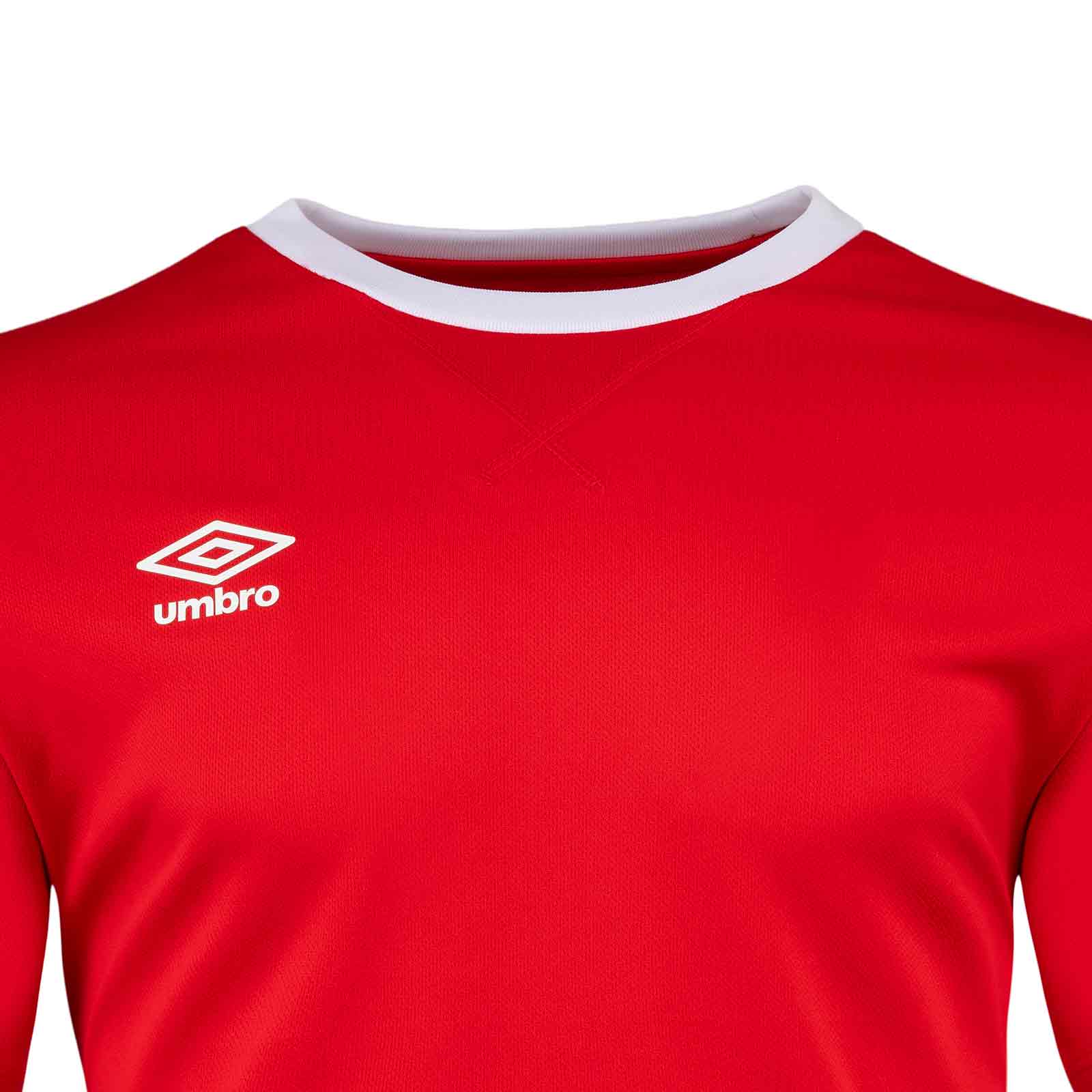 Umbro Pitch Mens Short Sleeve Football Training Jersey - Image 3