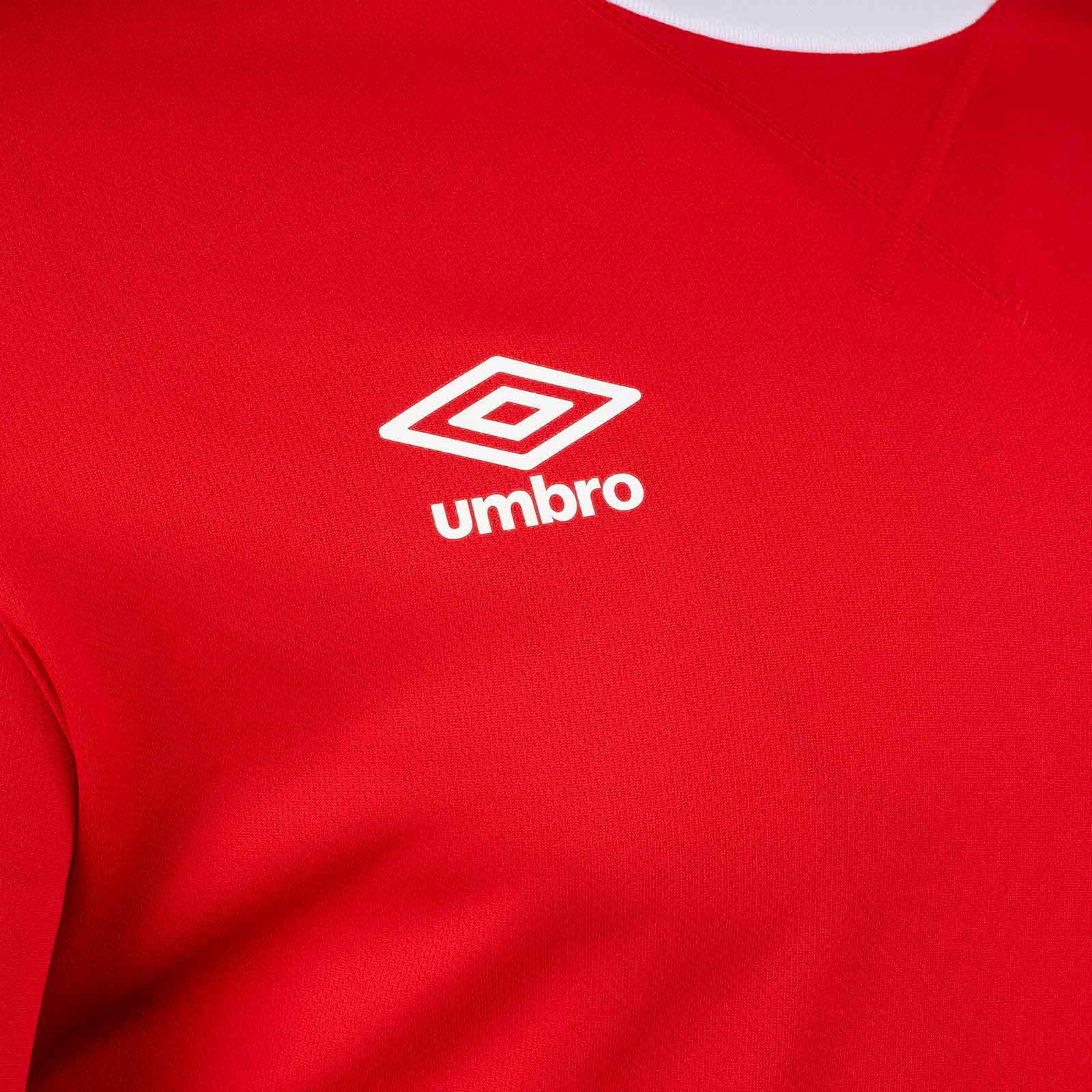 Umbro Pitch Mens Short Sleeve Football Training Jersey - Image 4
