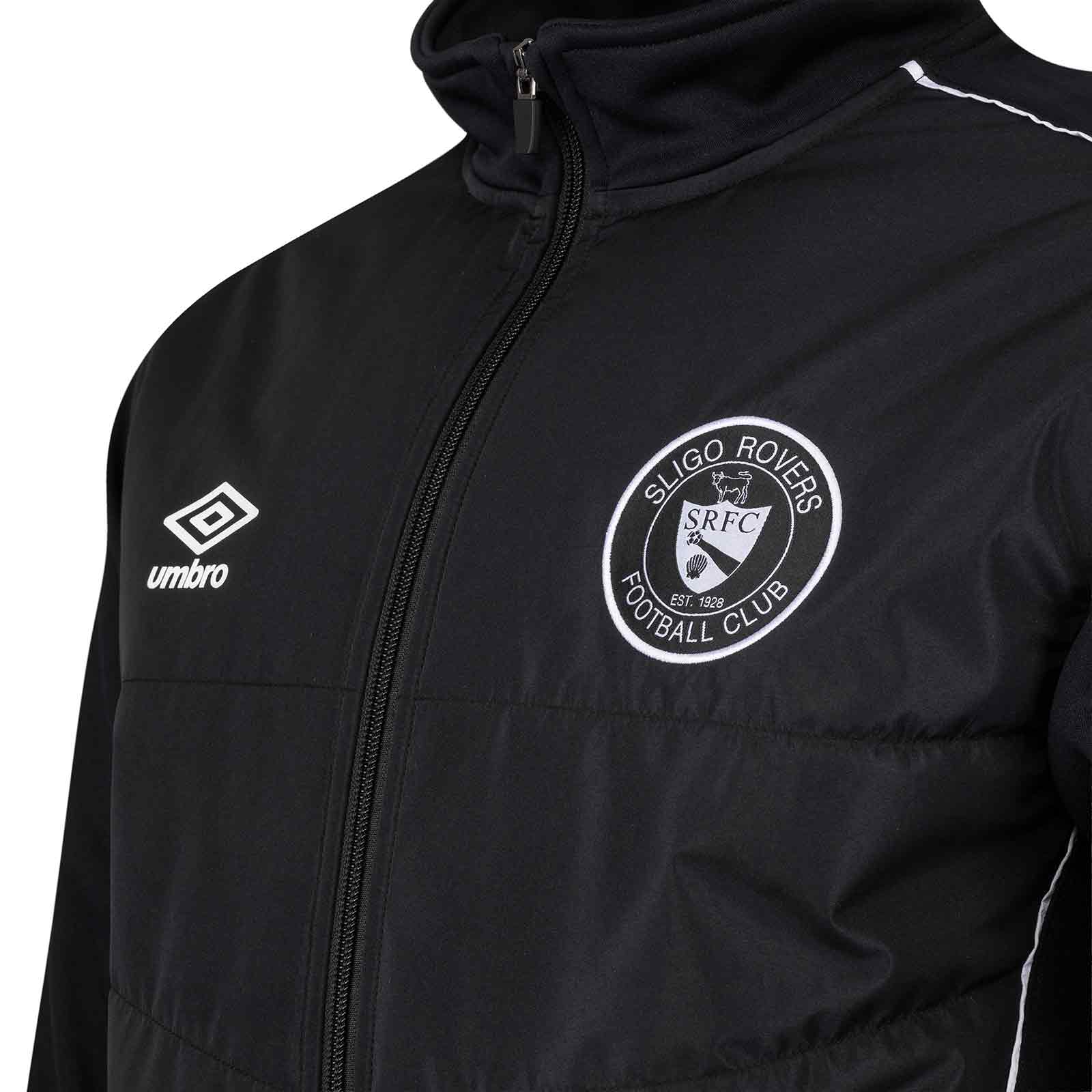 Umbro Sligo Rovers Football 2026 Kids Full-Zip Hybrid Jacket - Image 4