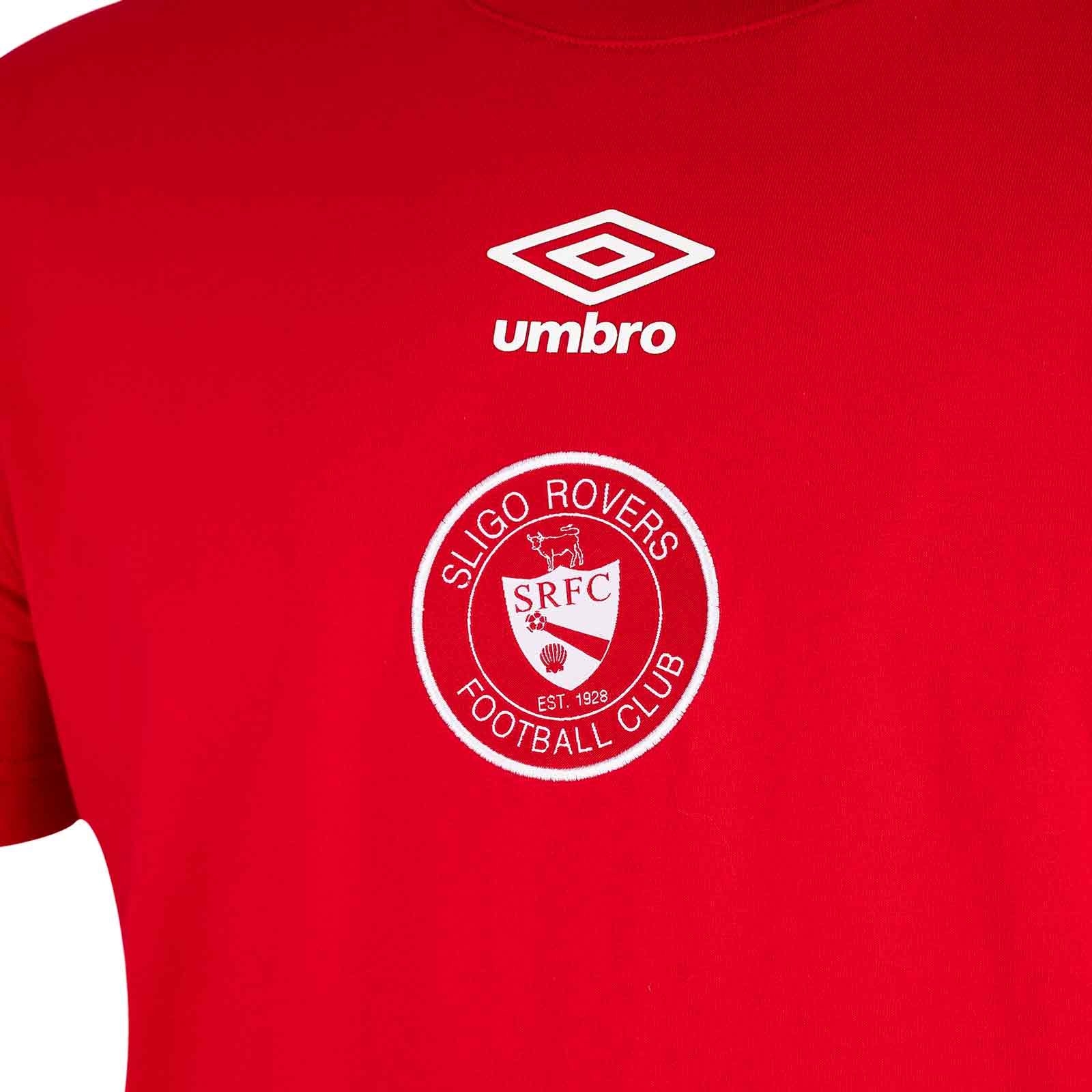 Umbro Sligo Rovers Football 2026 Kids Short Sleeve T-Shirt - Image 4