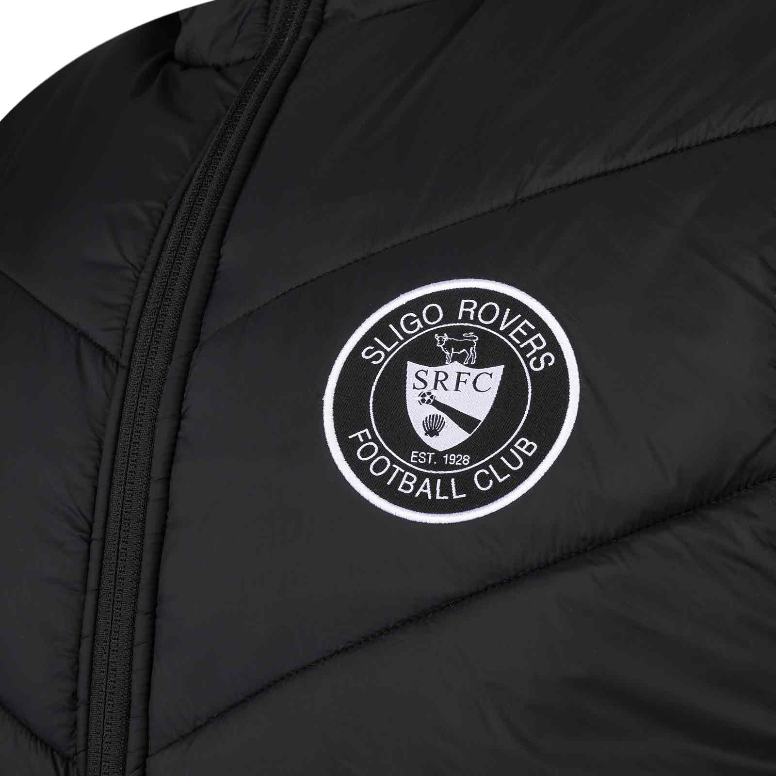 Umbro Sligo Rovers Football 2026 Kids Full-Zip Hood Gilet - Image 4