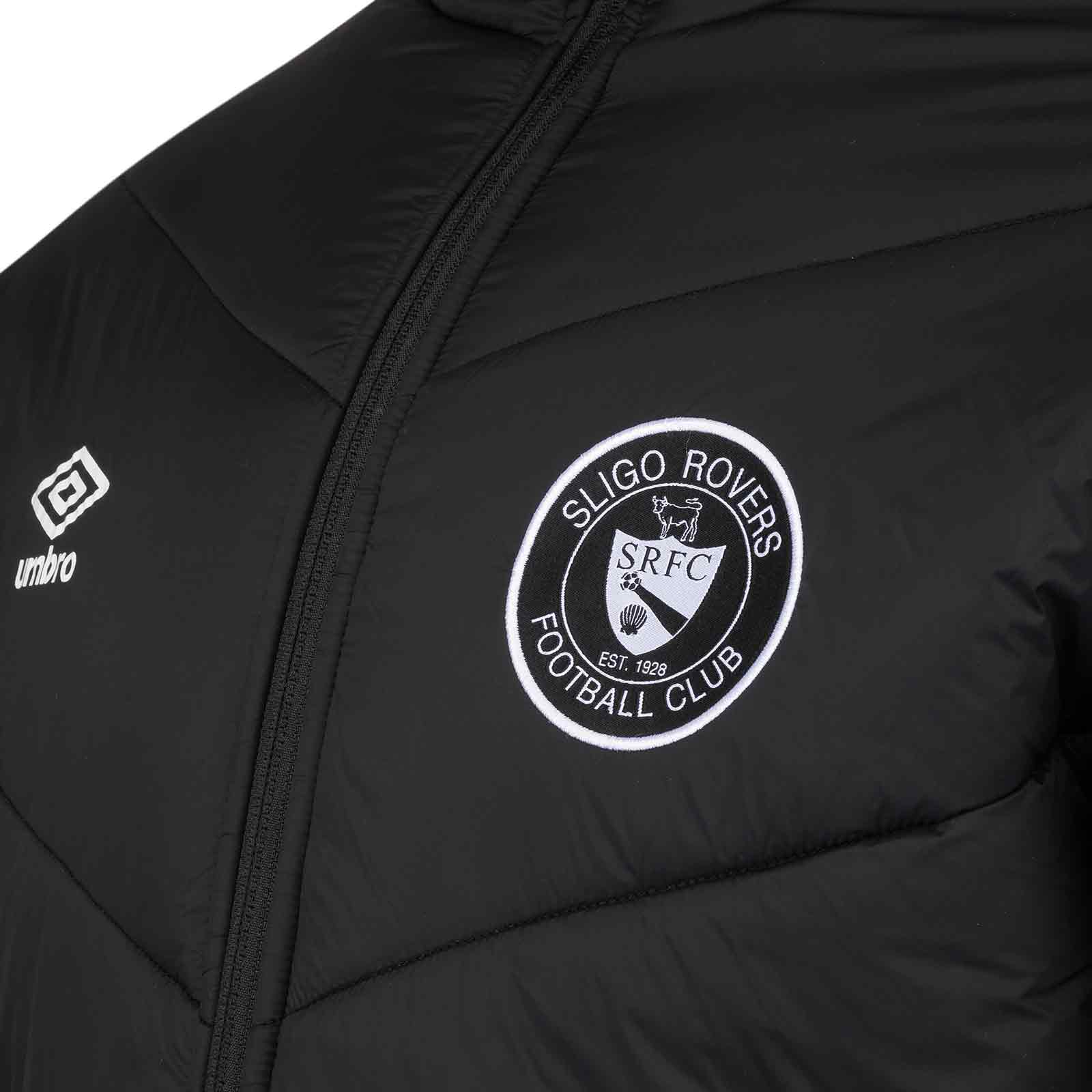 Umbro Sligo Rovers Football 2026 Mens Full-Zip Padded Jacket - Image 6