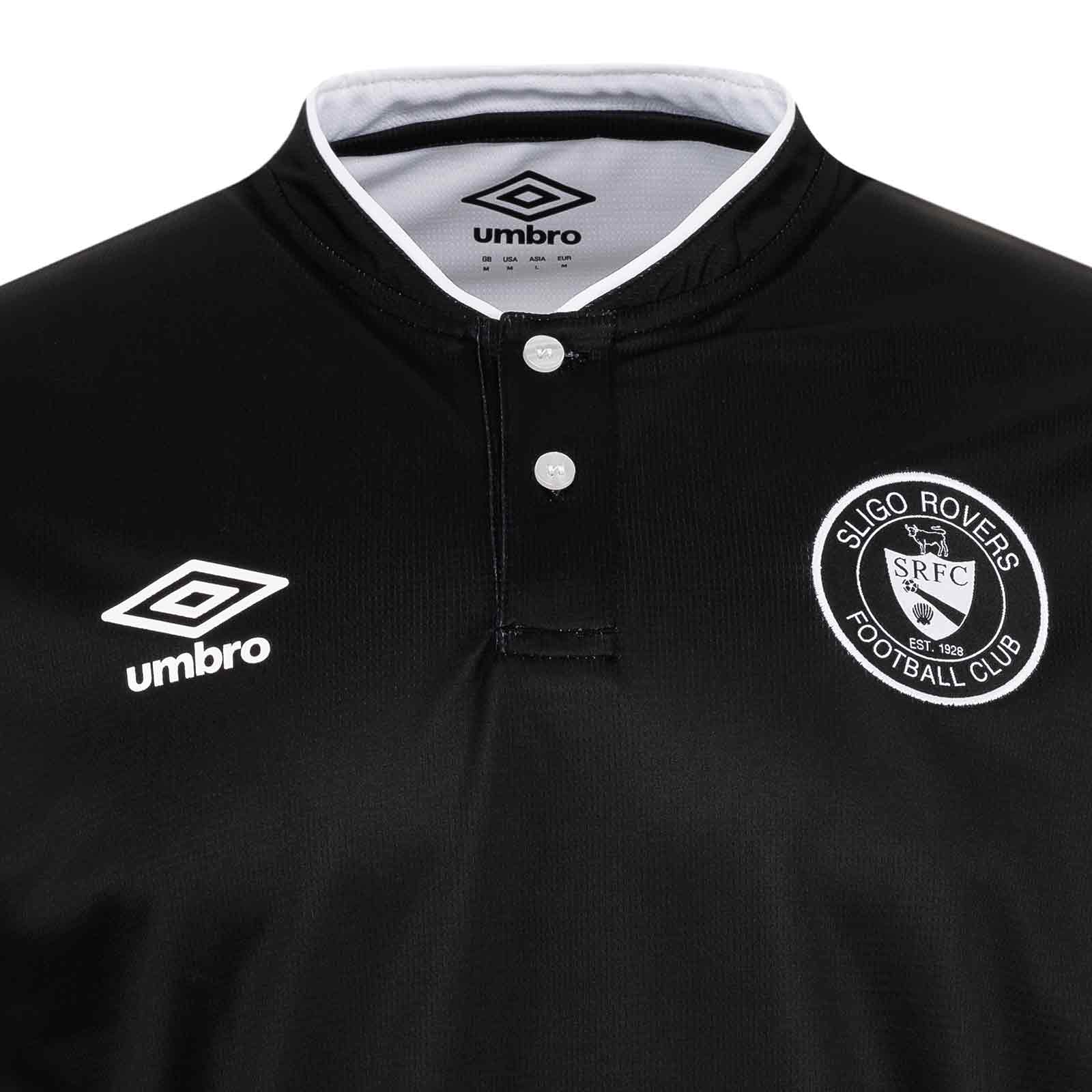 Umbro Sligo Rovers Football 2026 Mens Band Collar Top - Image 3
