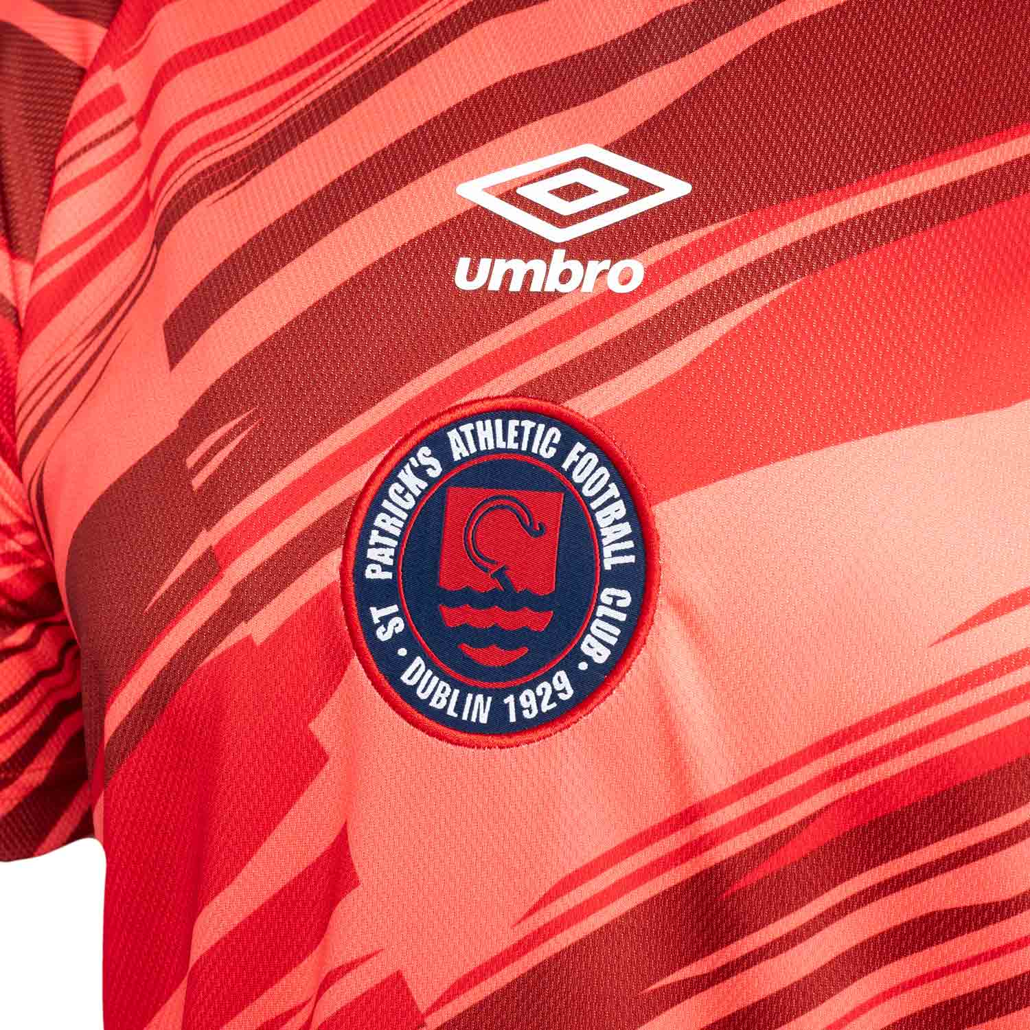 Umbro St Patricks Athletic Football Club Euro 2025 Kids Warm Up Jersey - Image 4