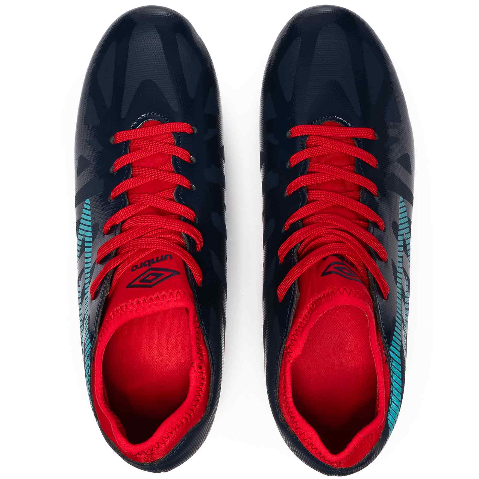 Umbro Ventura Mens Firm Ground Slip-On Laced Football Boots - Image 3