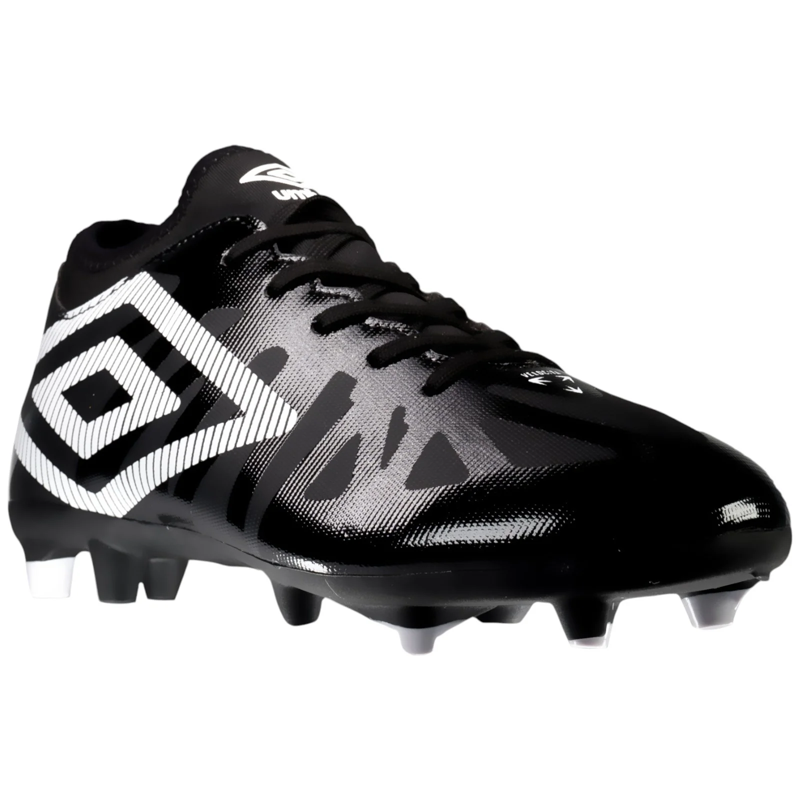 Umbro Ventura Kids Firm Ground Slip-On Laced Football Boots - Image 3