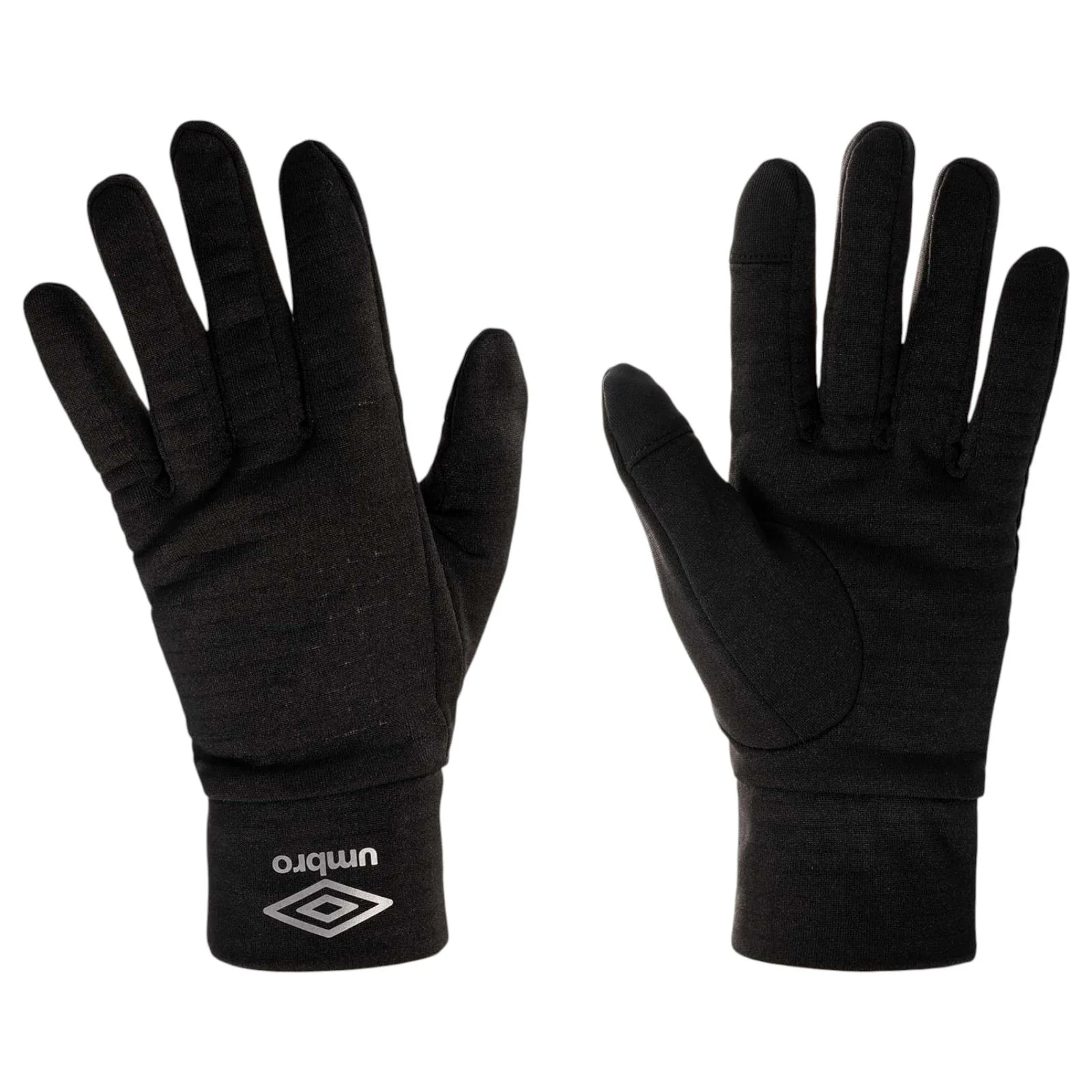 Umbro Waffle Knit Kids Winter Logo Gloves