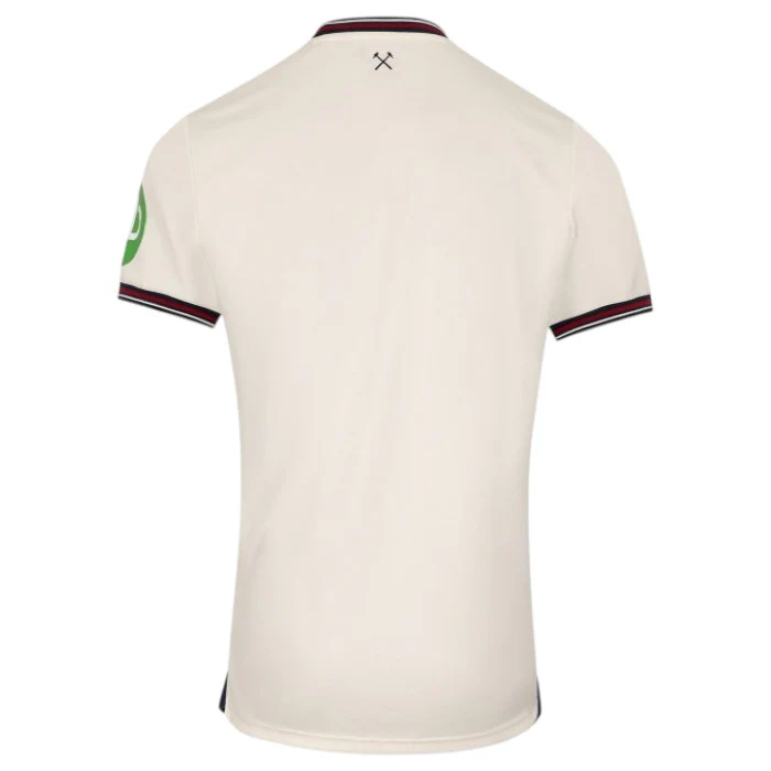 Umbro West Ham Kids Away Jersey White - Image 2