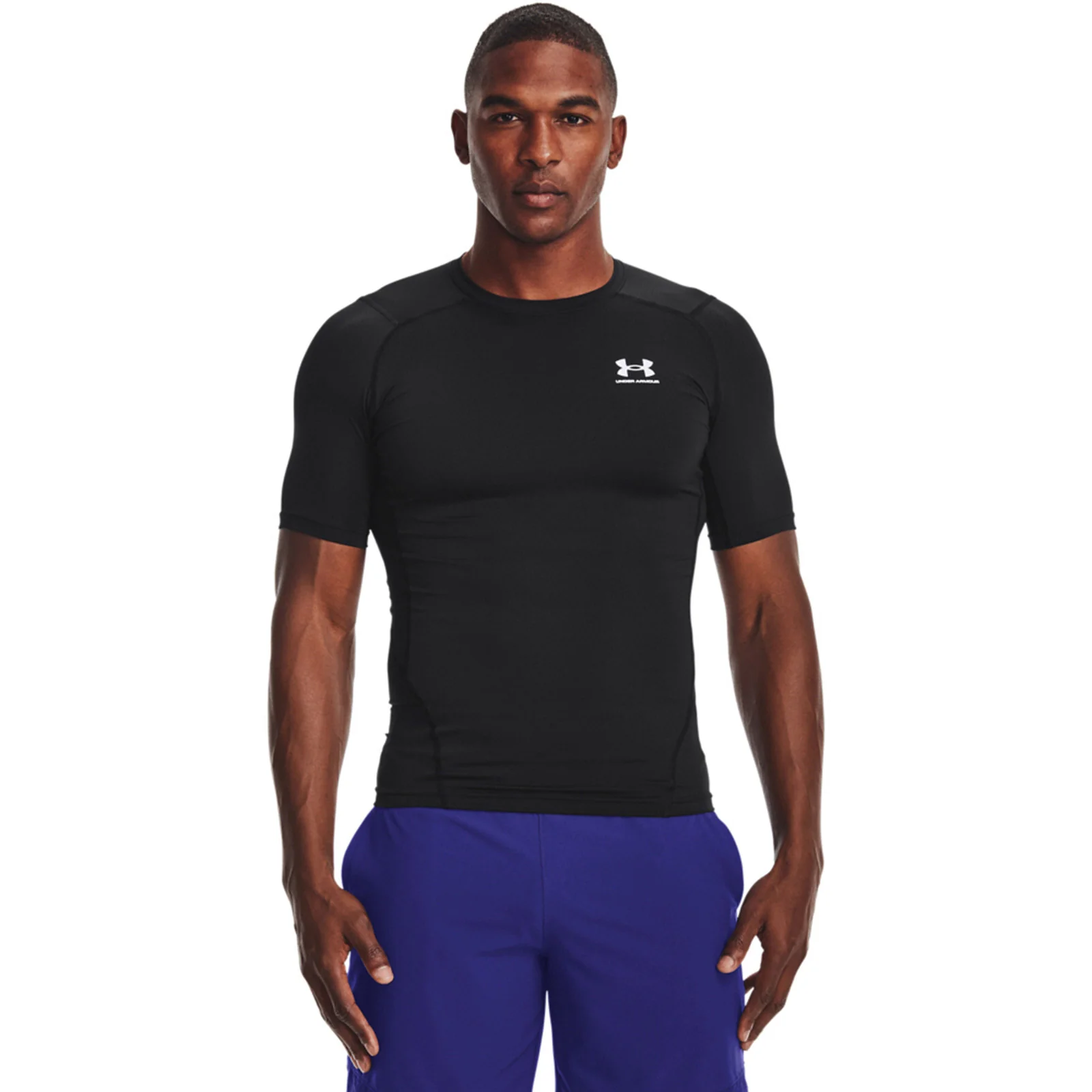 Under Armour Men's Heat Gear Armour Compression SS T-Shirt - Image 3