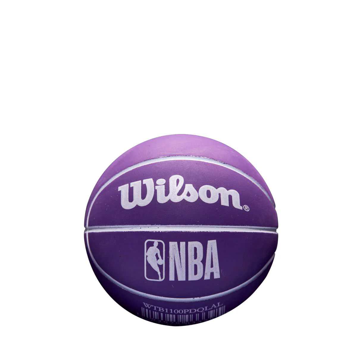 Wilson NBA Mini Dribbler La Lakers Purple - Image 2