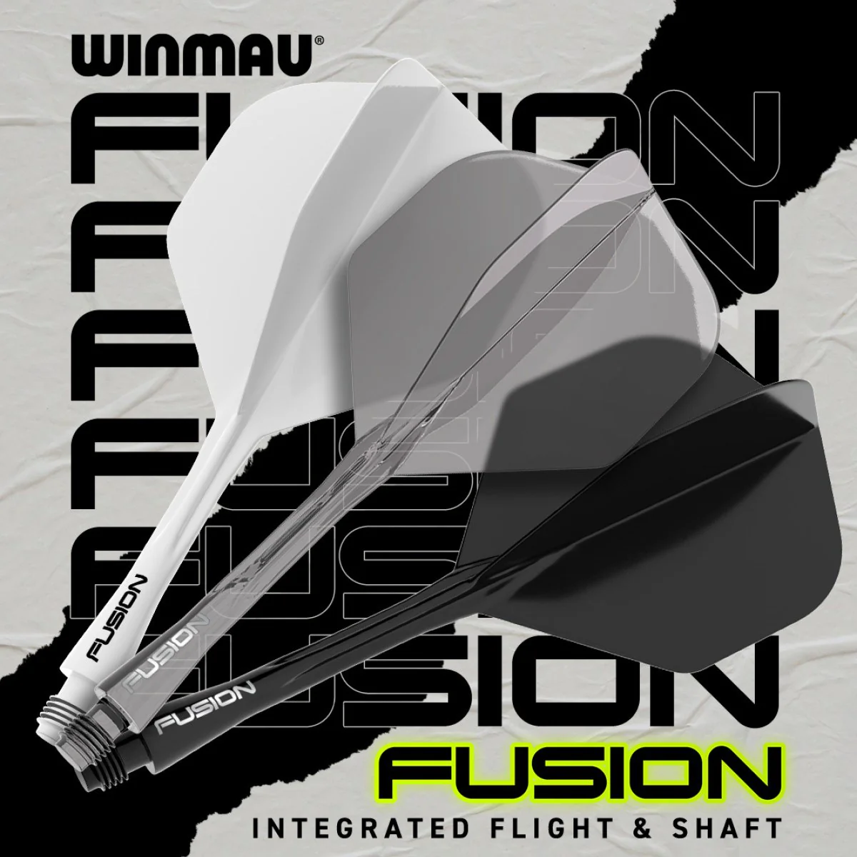 Winmau Fusion Integrated Flight &amp; Shaft - Short - Image 5